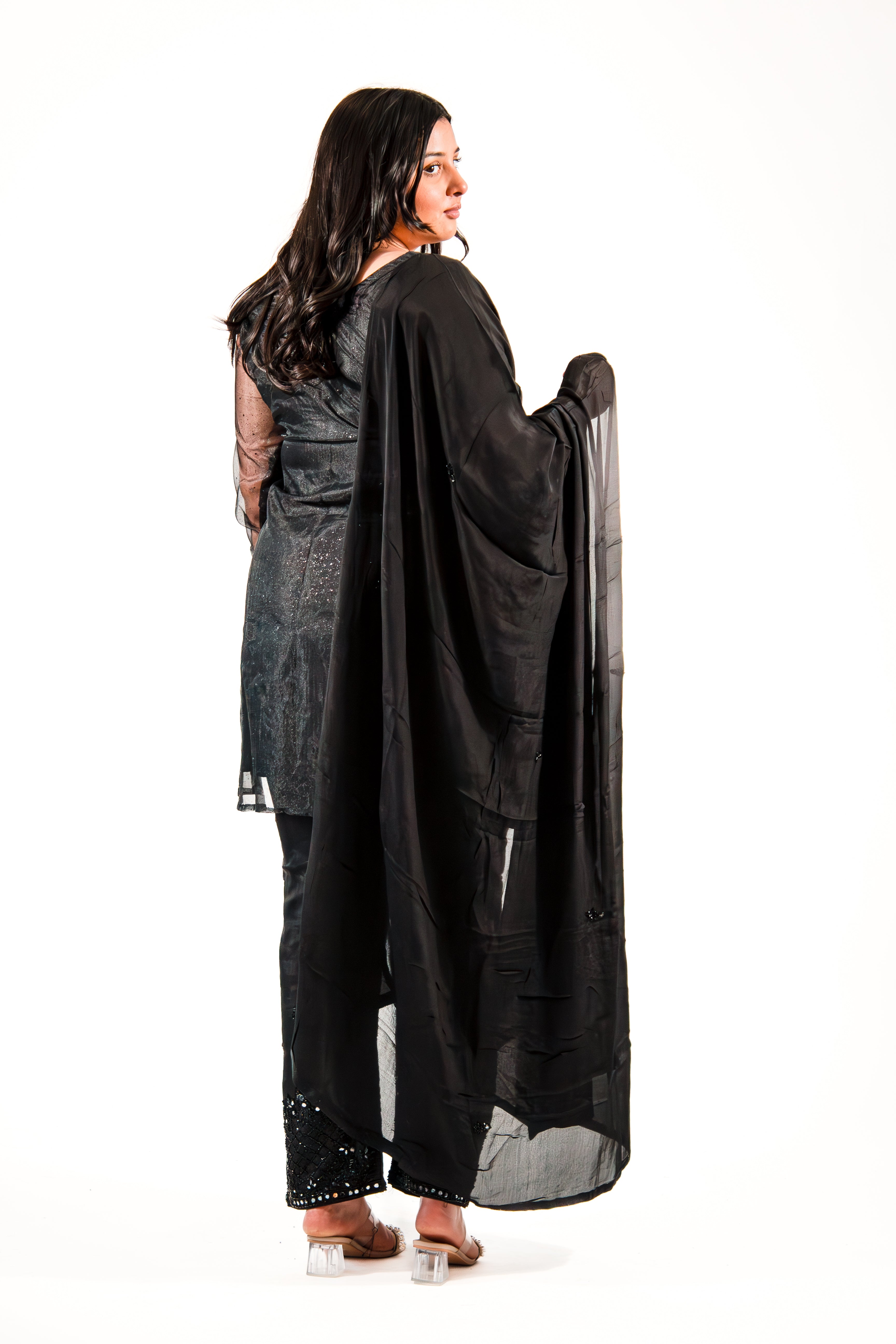 BLACK ALINA SUIT