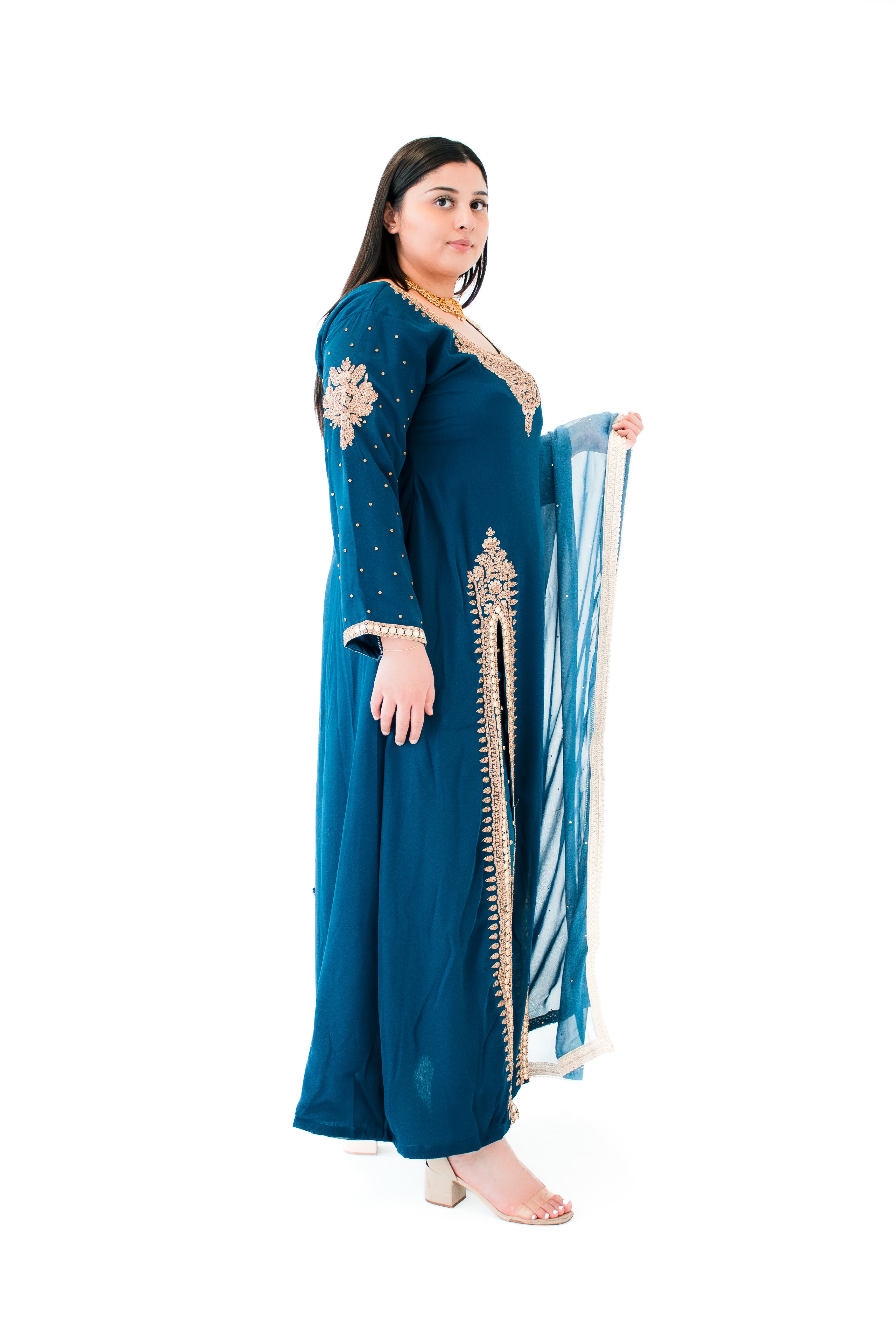 BLUE NOOR SUIT