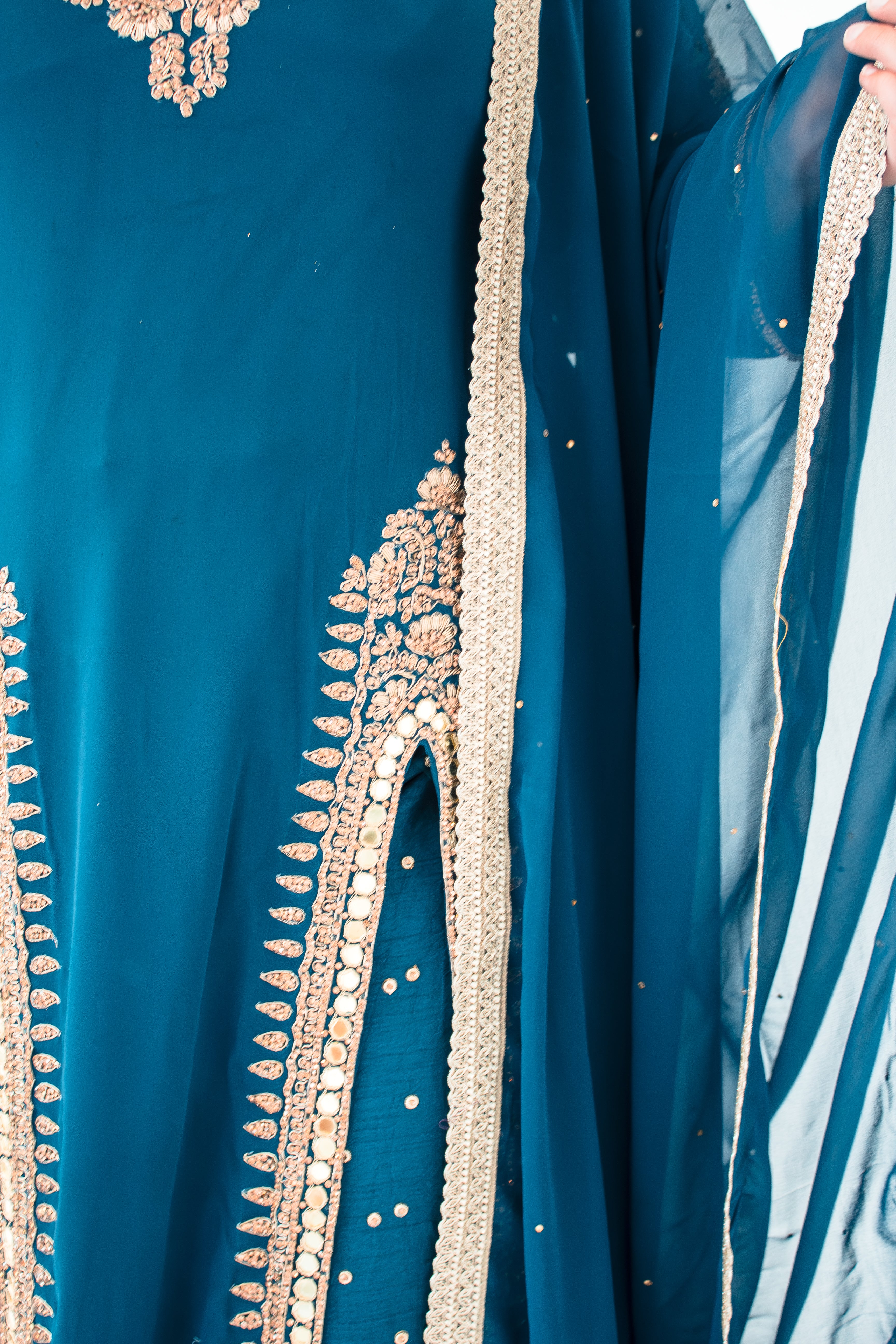 BLUE NOOR SUIT