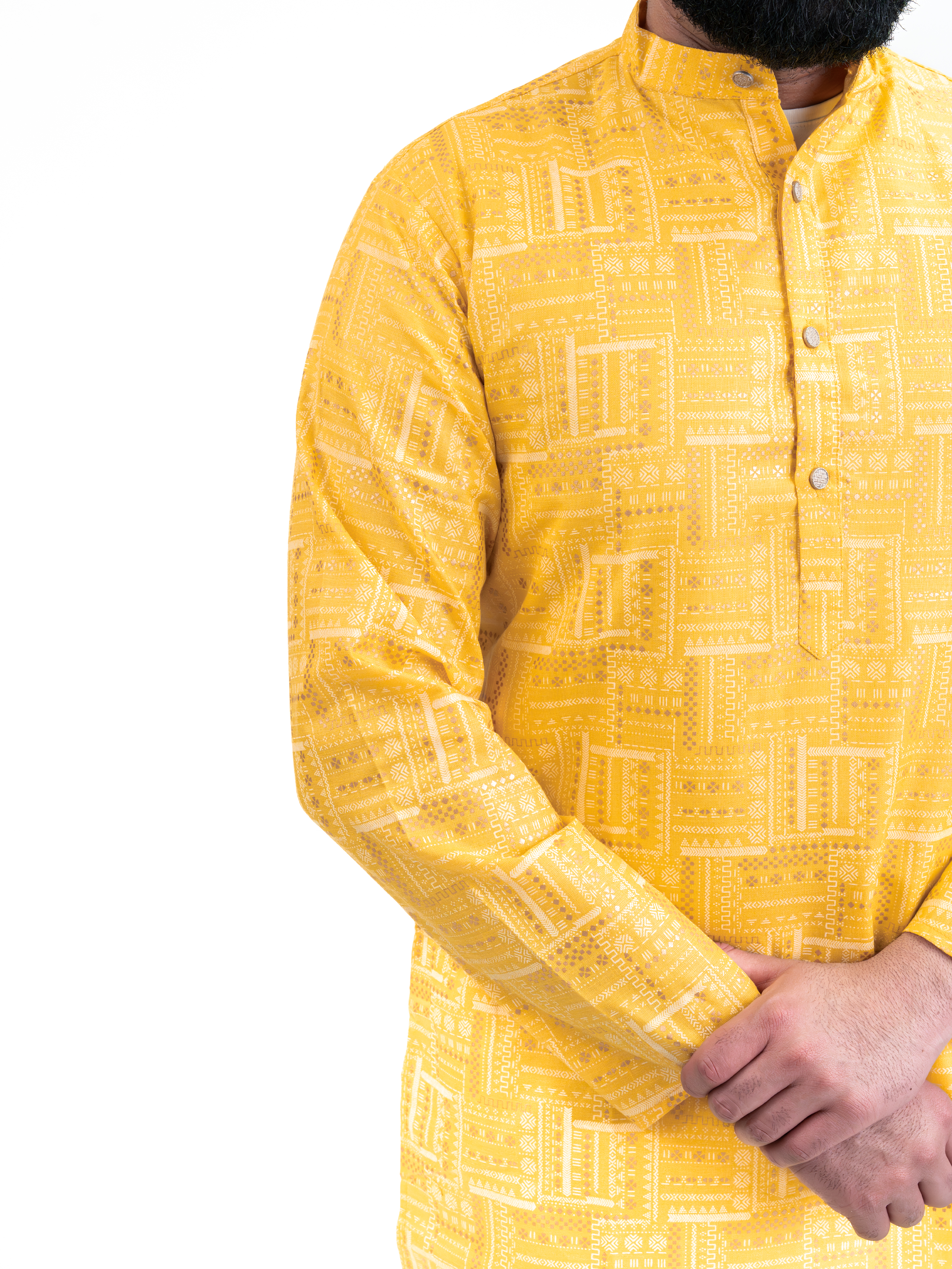 YELLOW VIRAT KURTA