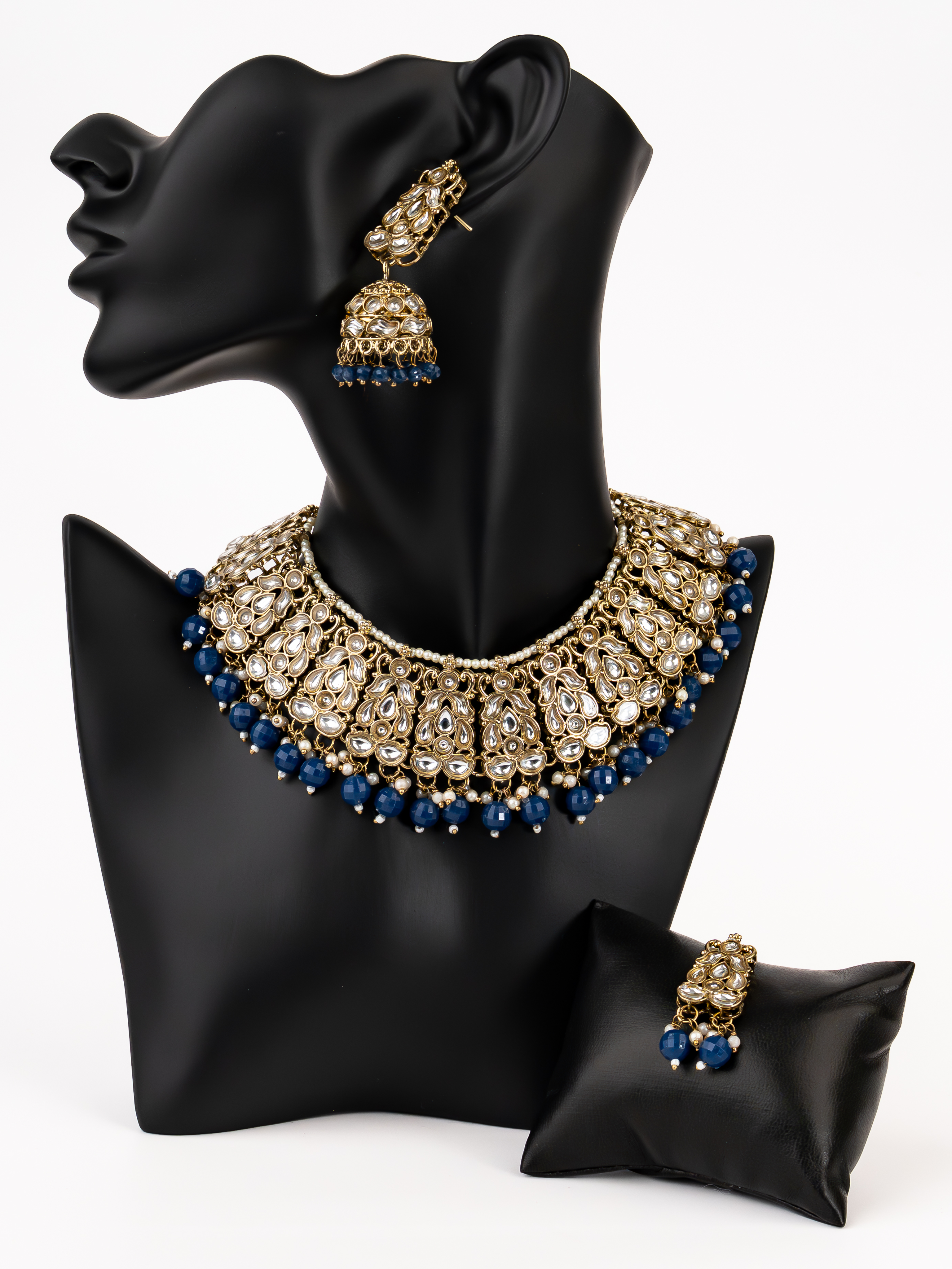 BLUE SAHA NECKLACE SET