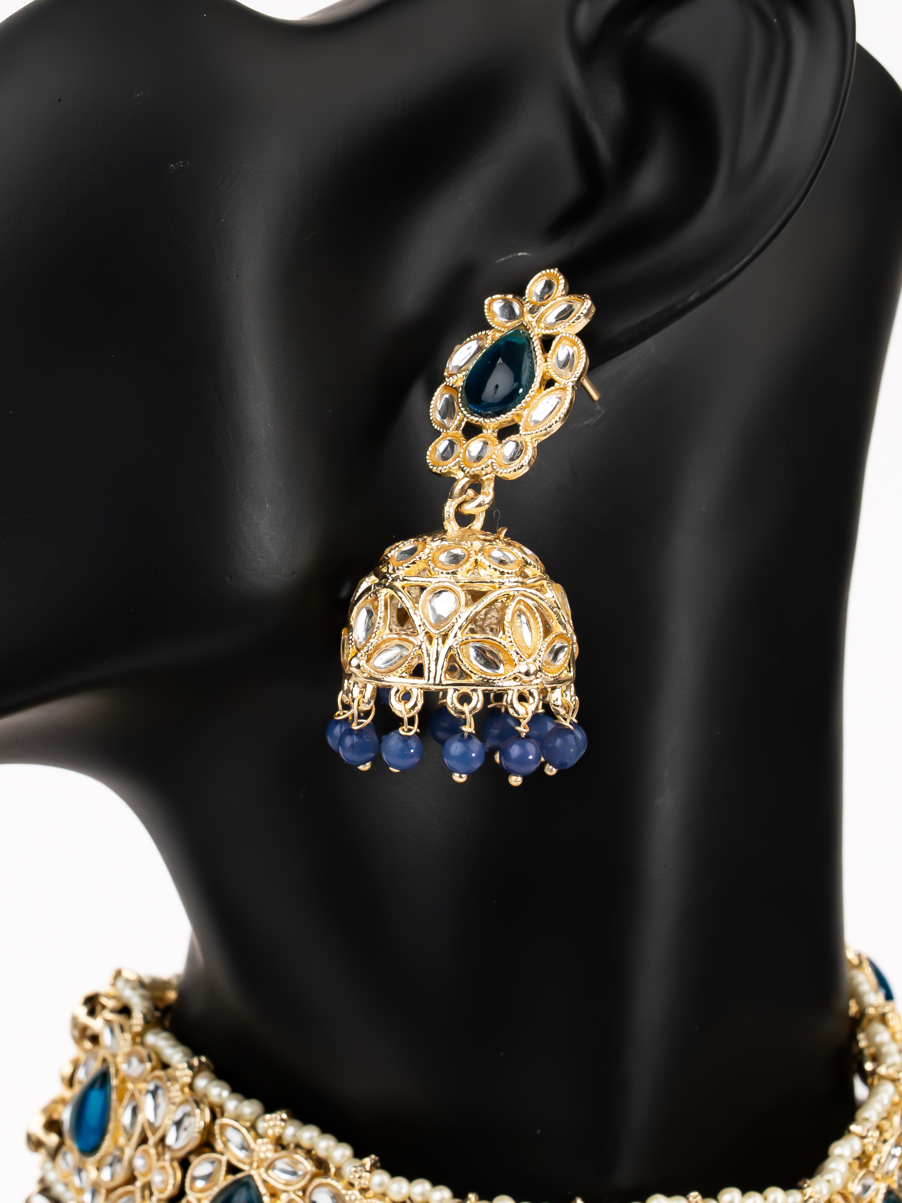 BLUE SASHA NECKLACE SET