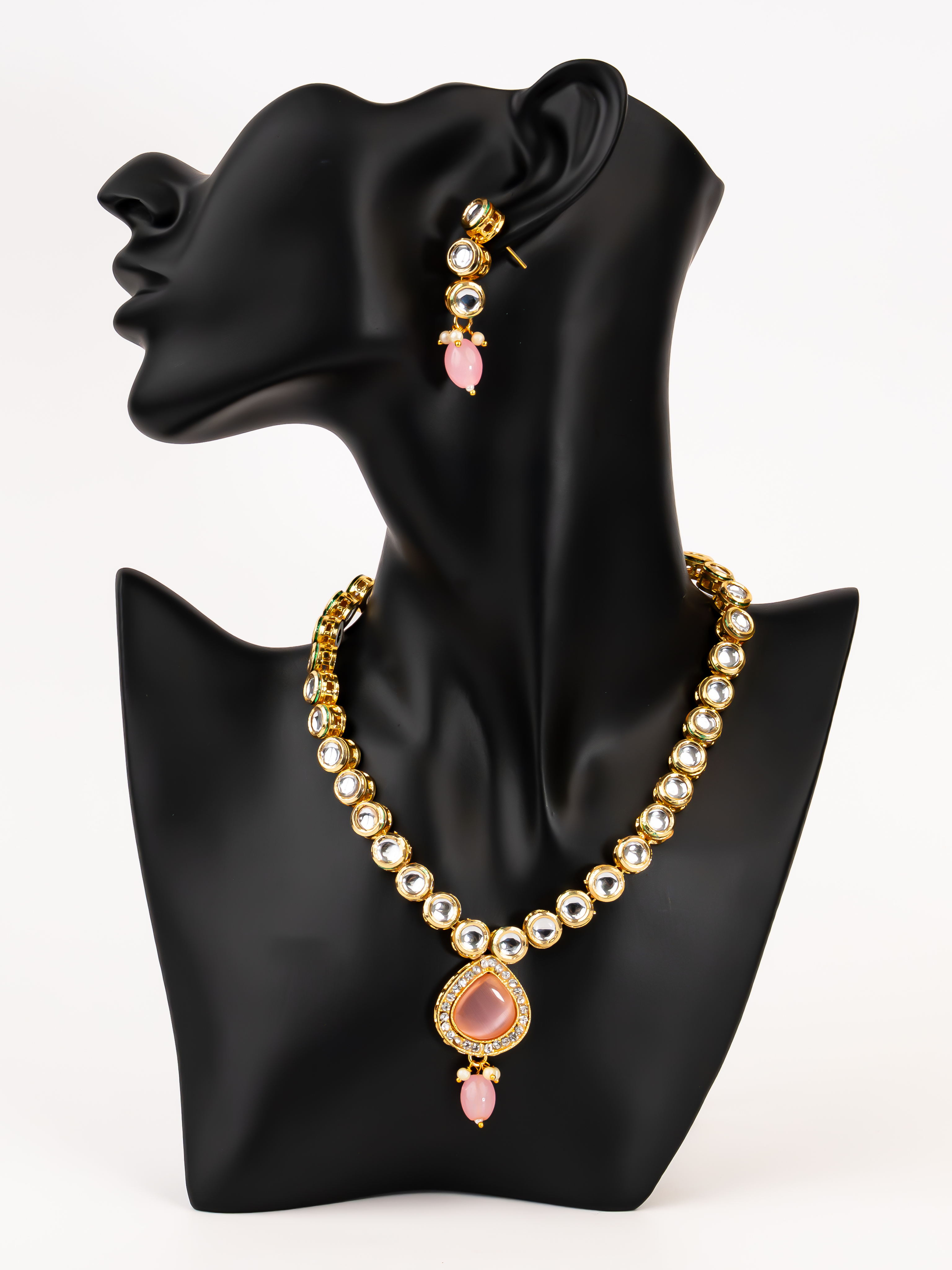 PINK GIANNA NECKLACE SET