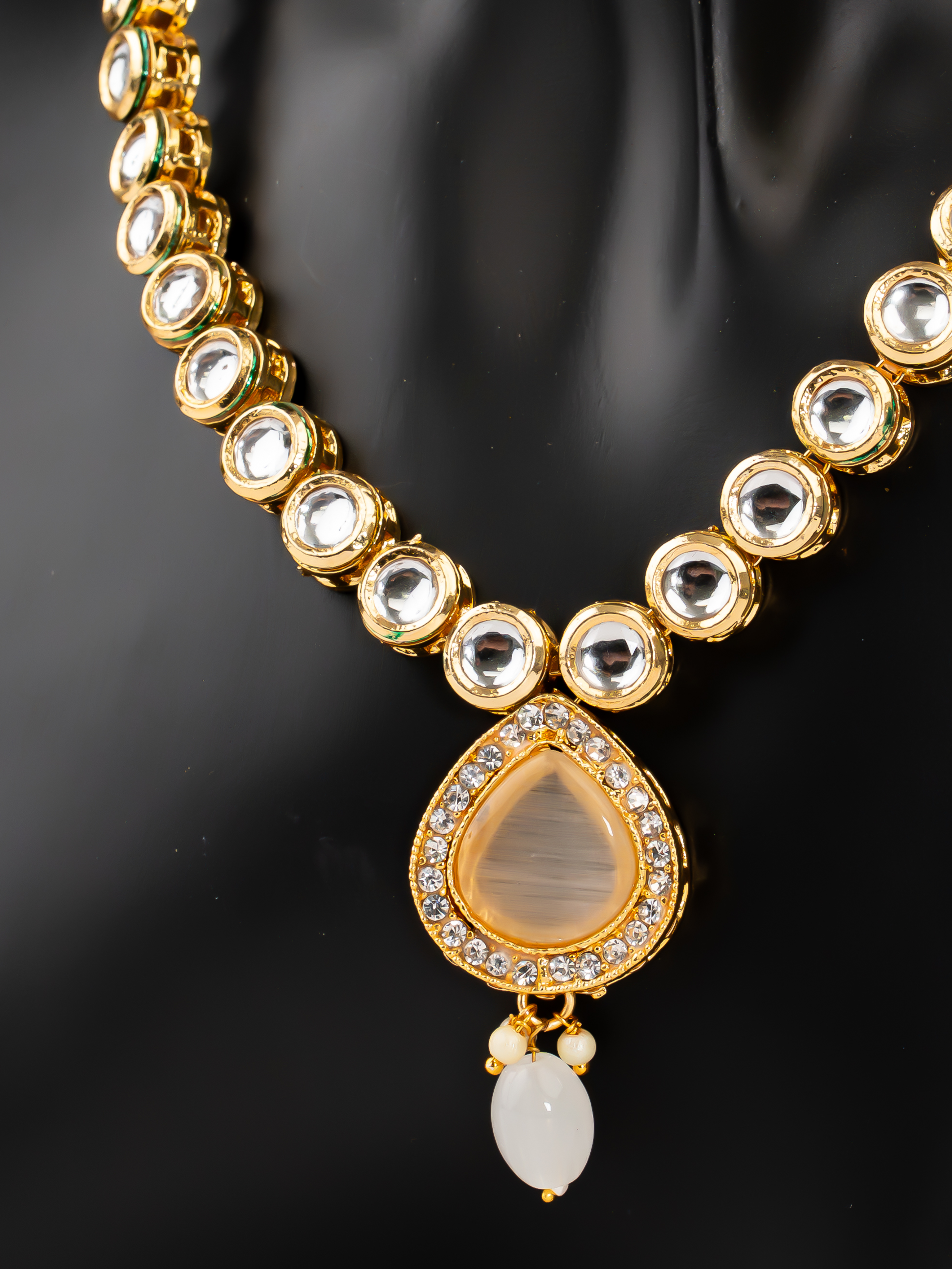 GREY GIANNA NECKLACE SET