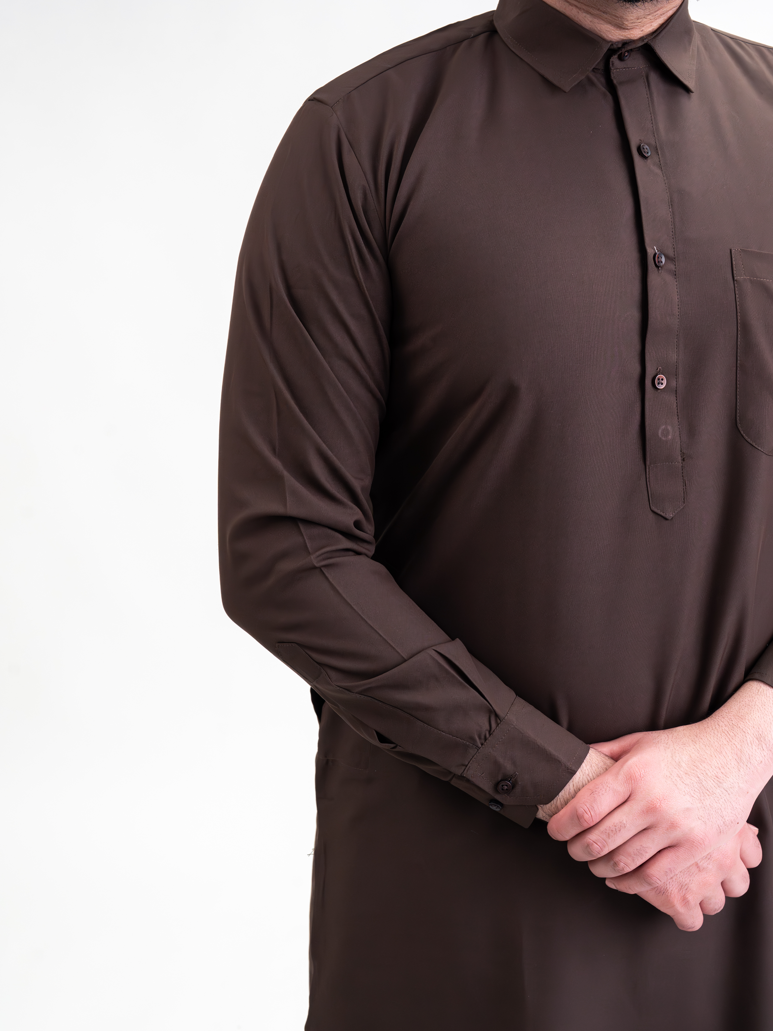 BROWN NIHAL KURTA