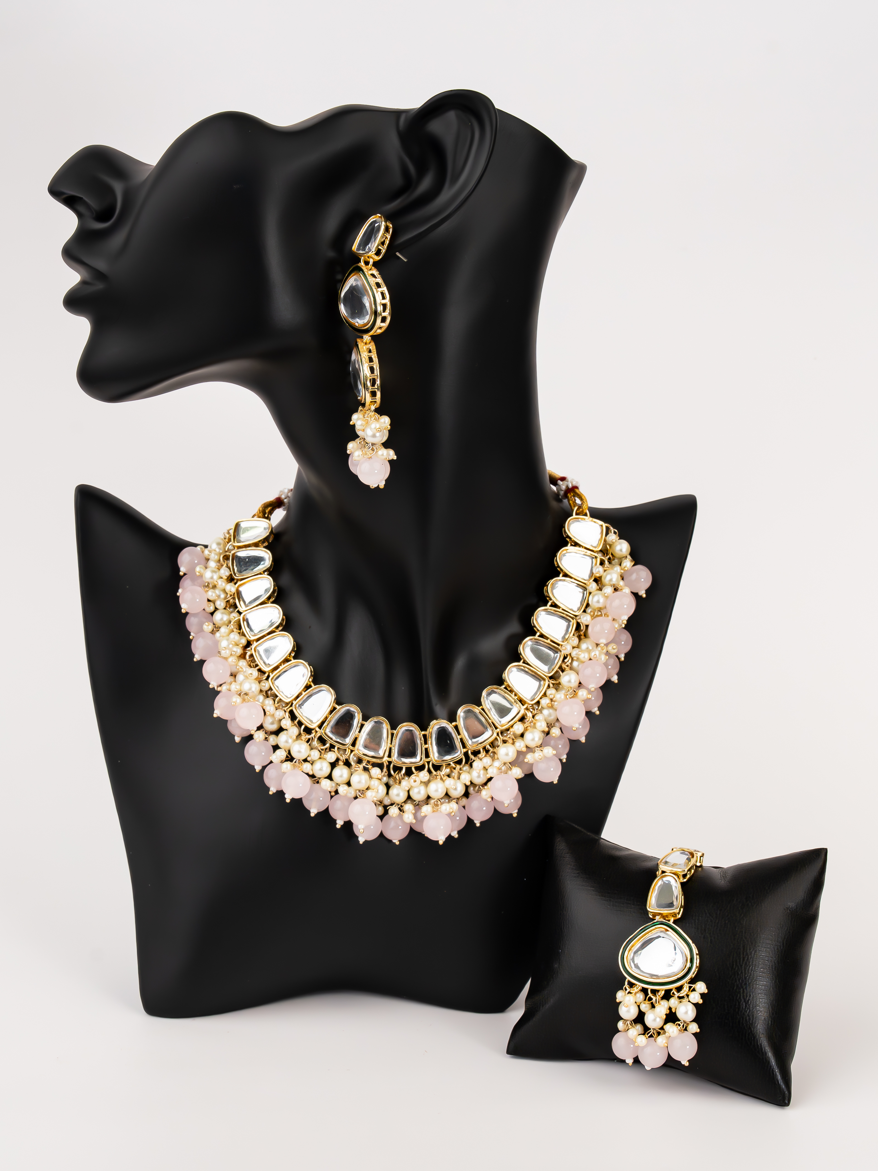 PINK VIENNA NECKLACE SET