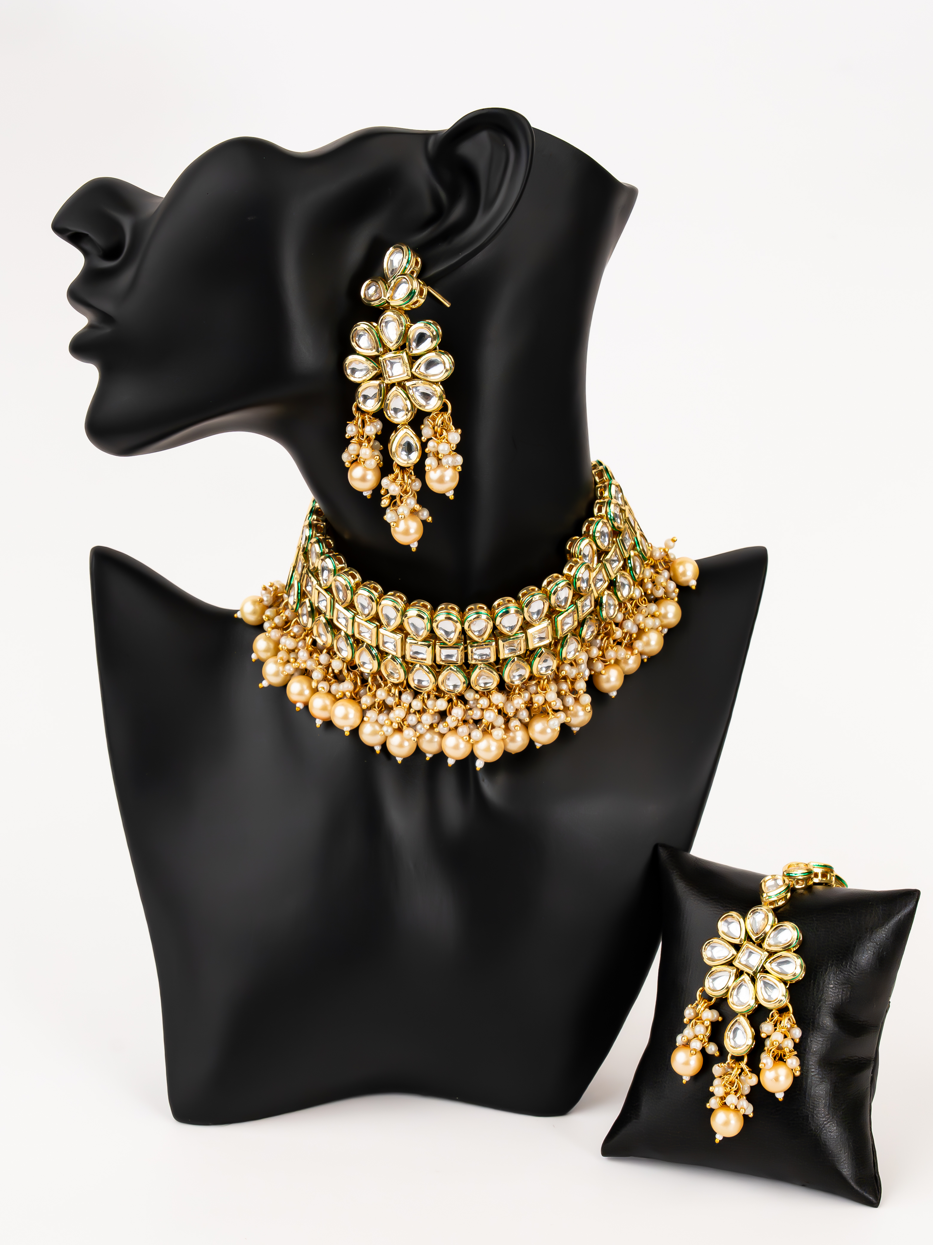 GOLD AYLA NECKLACE SET