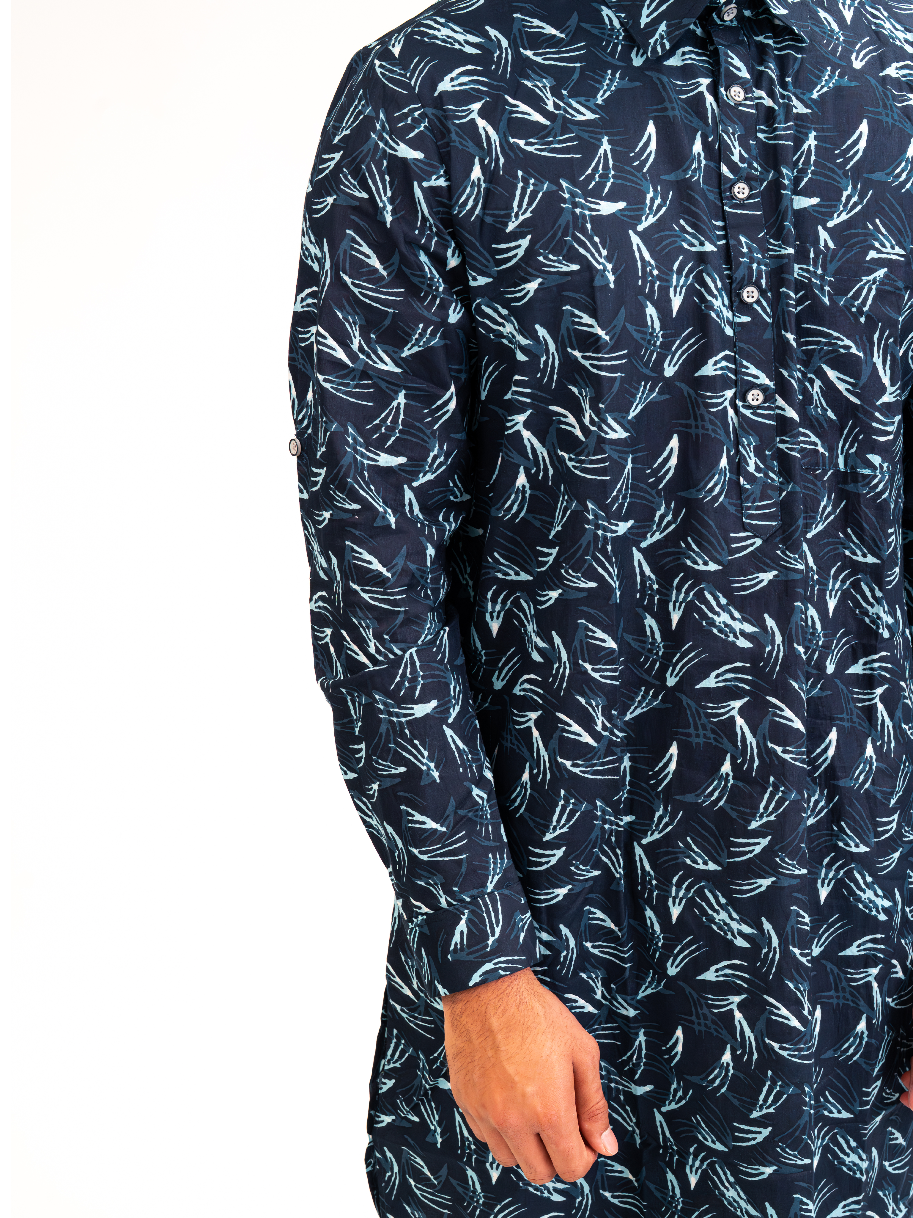PRINTED AZAAN KURTA
