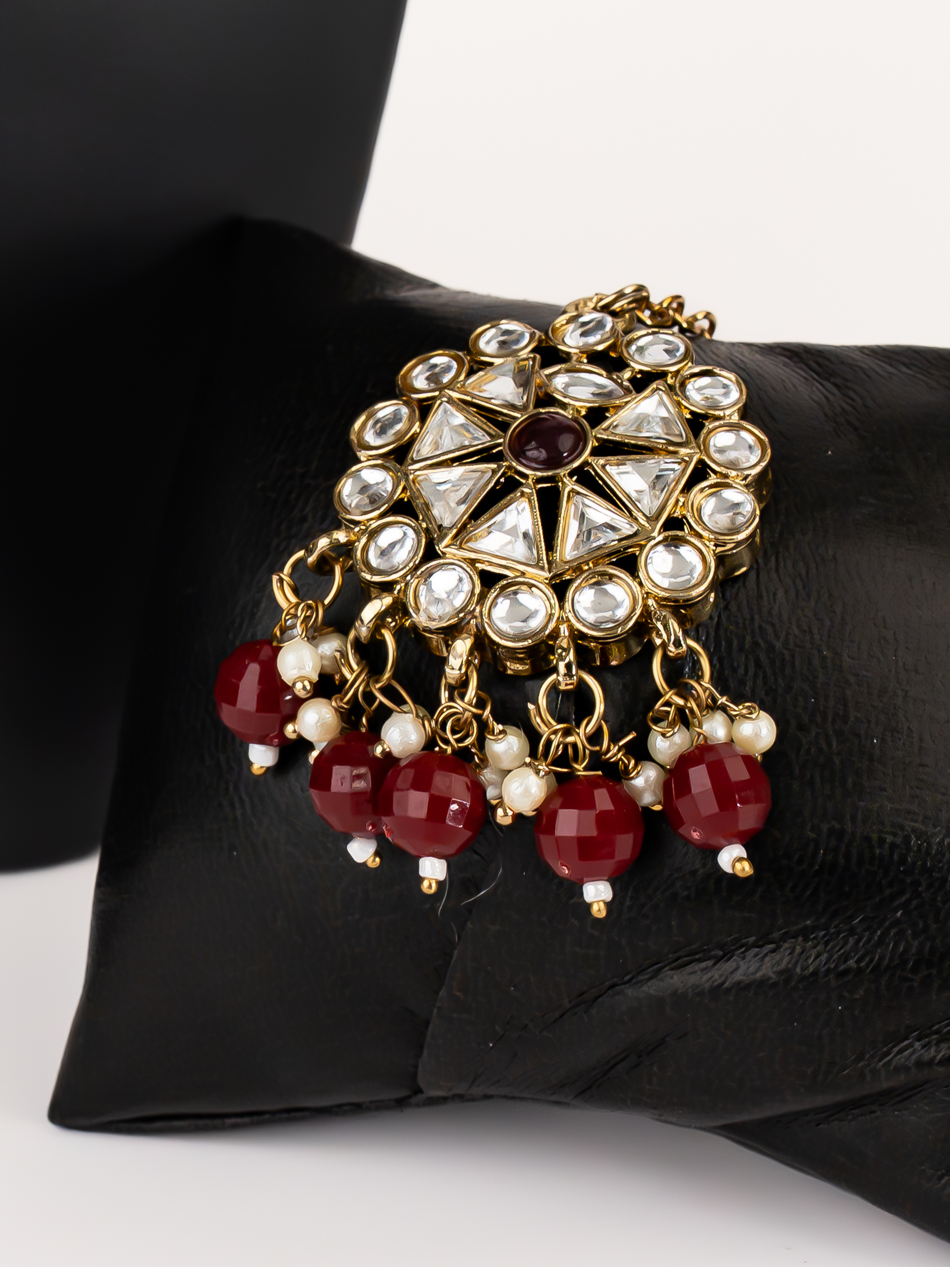 RED LEYA NECKLACE SET
