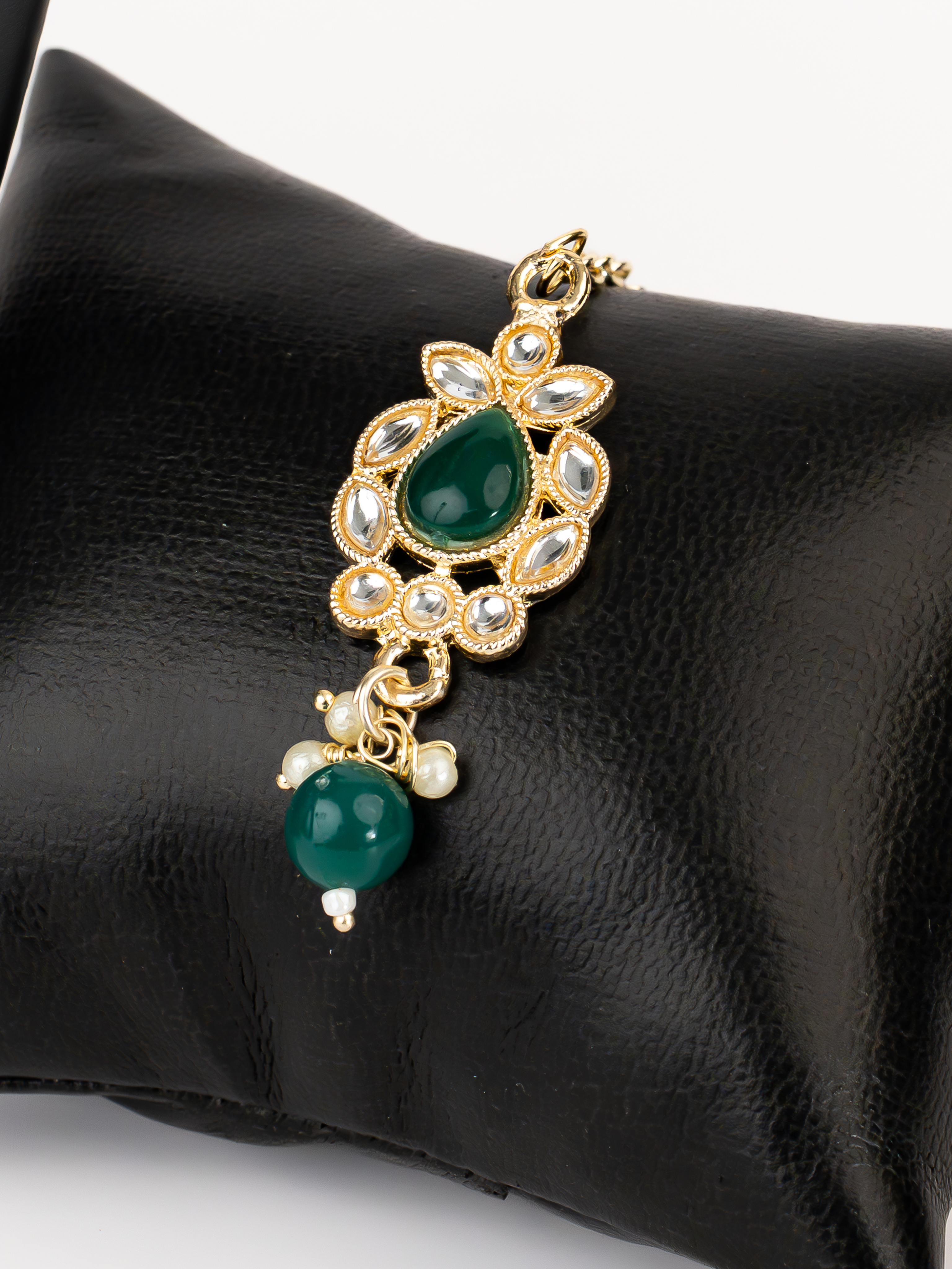 GREEN SASHA NECKLACE SET