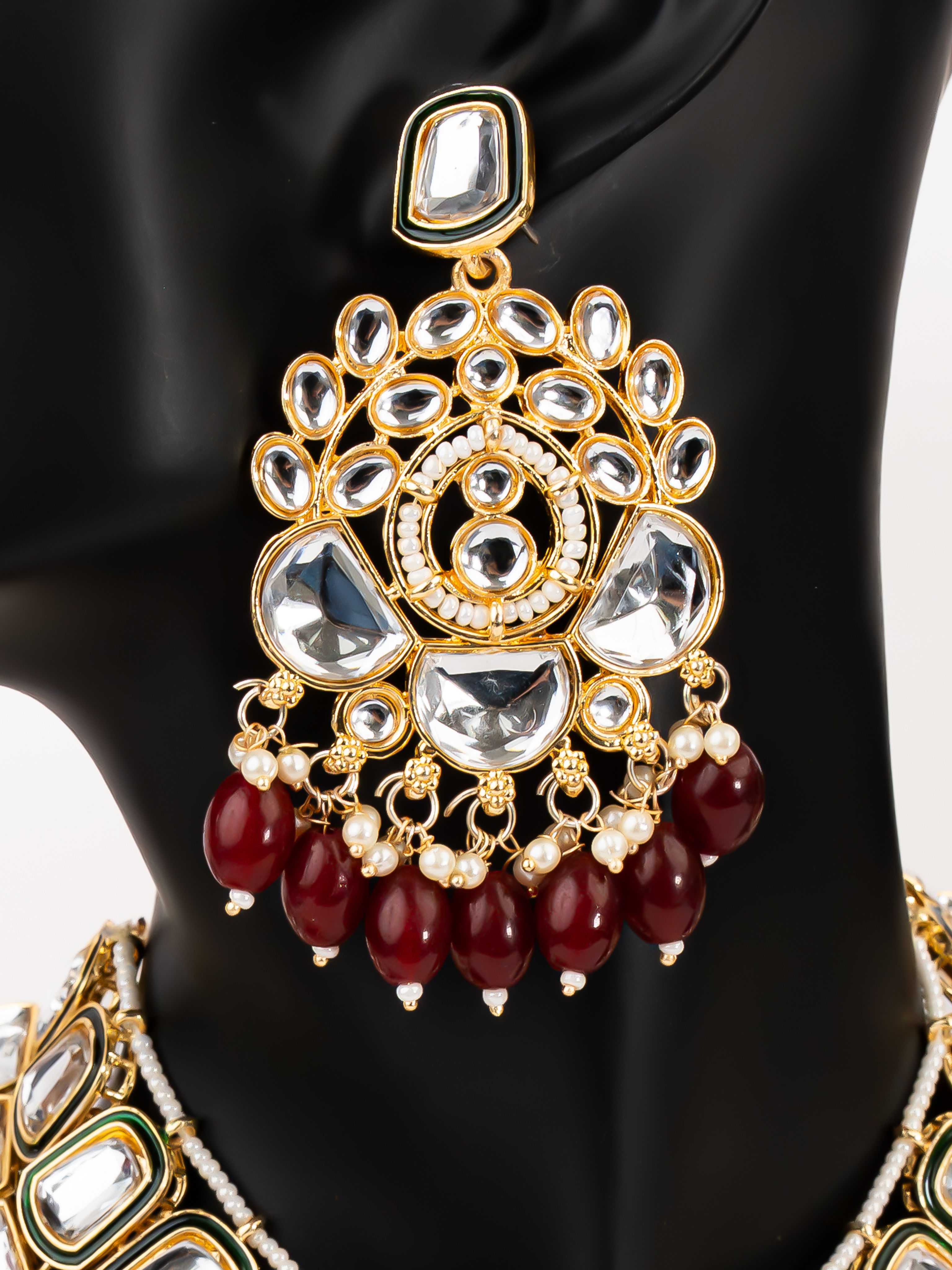 RED ISABELLA NECKLACE SET