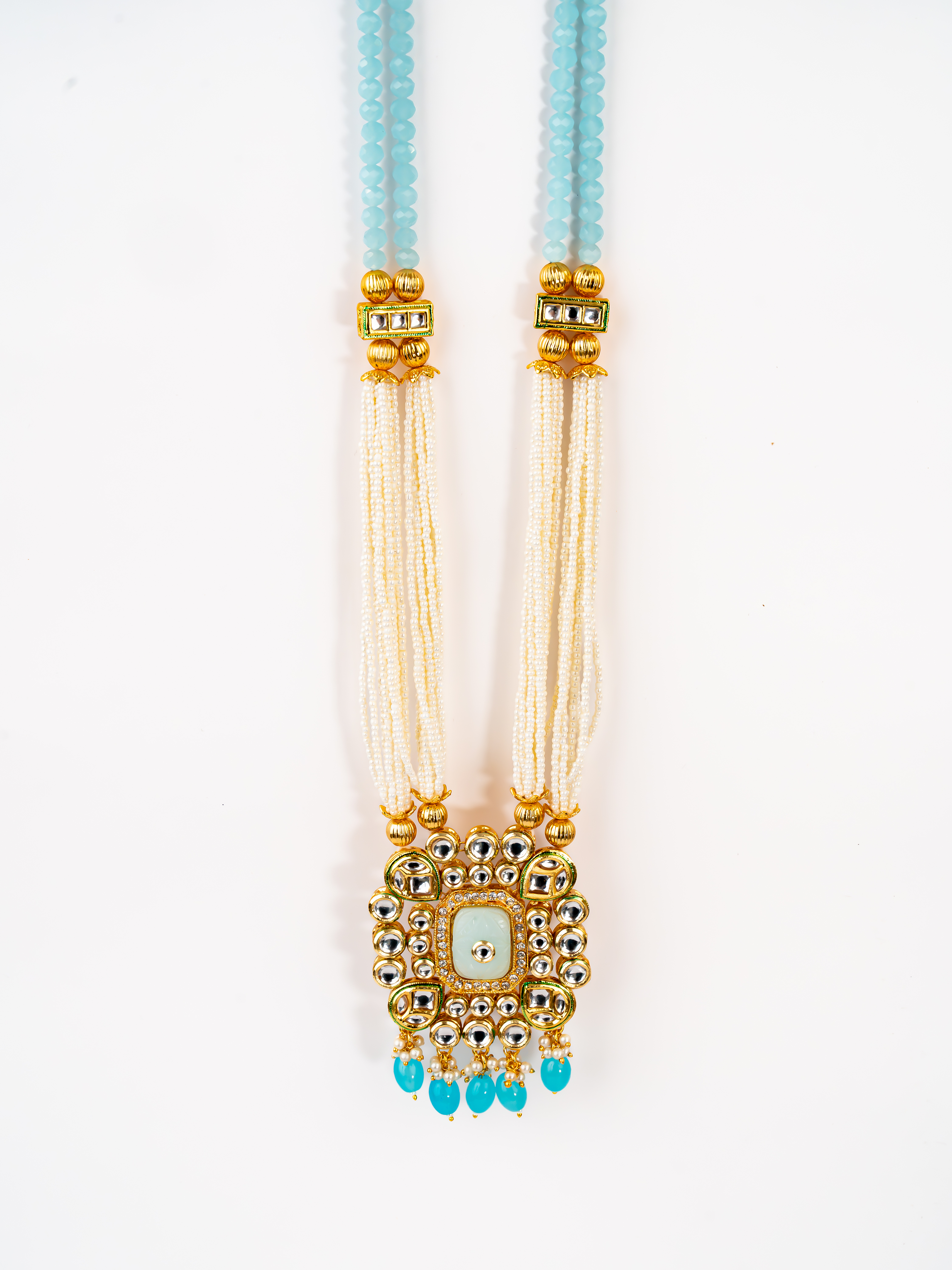 BLUE RHEA NECKLACE SET
