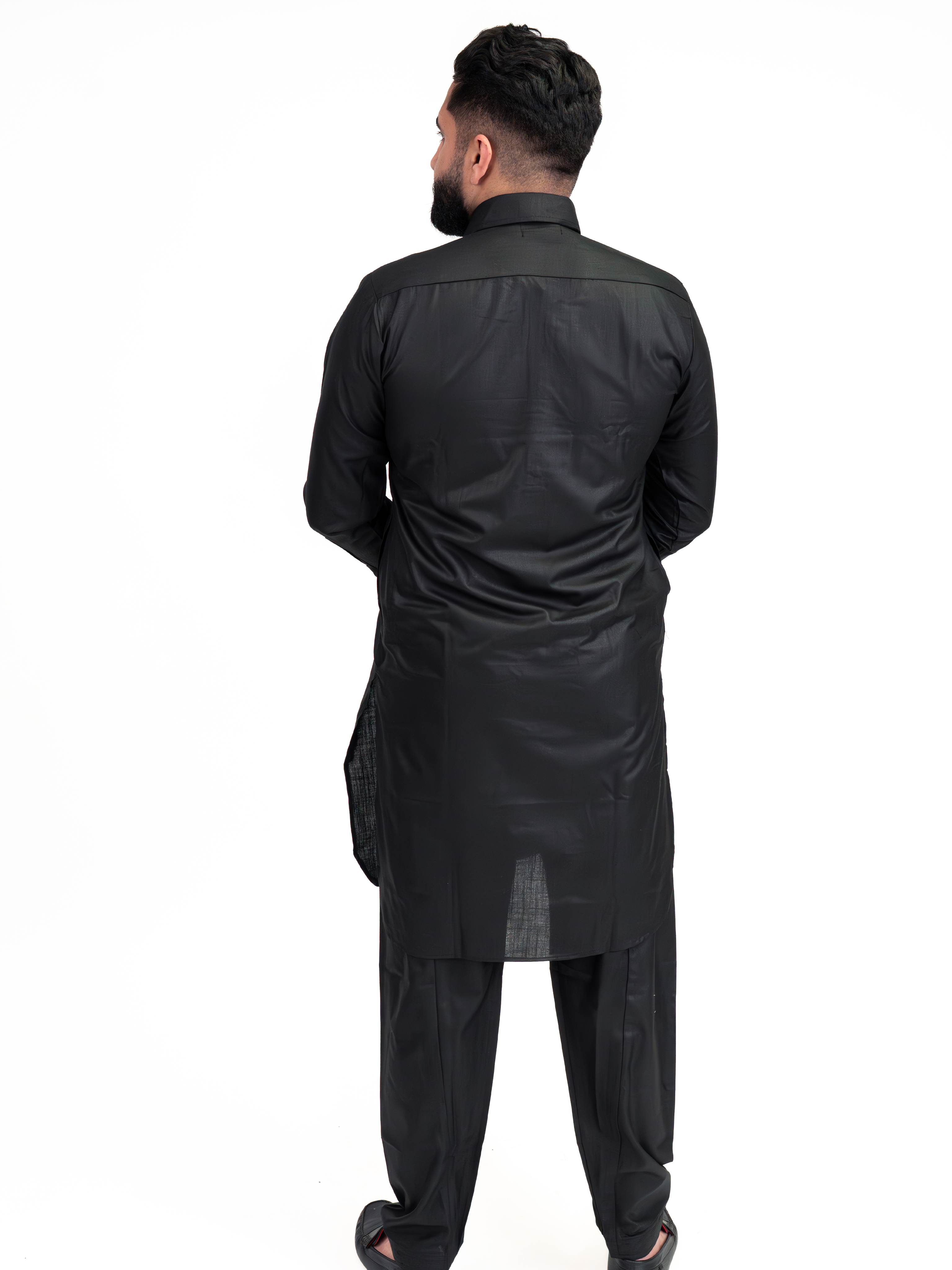 BLACK NIHAL KURTA