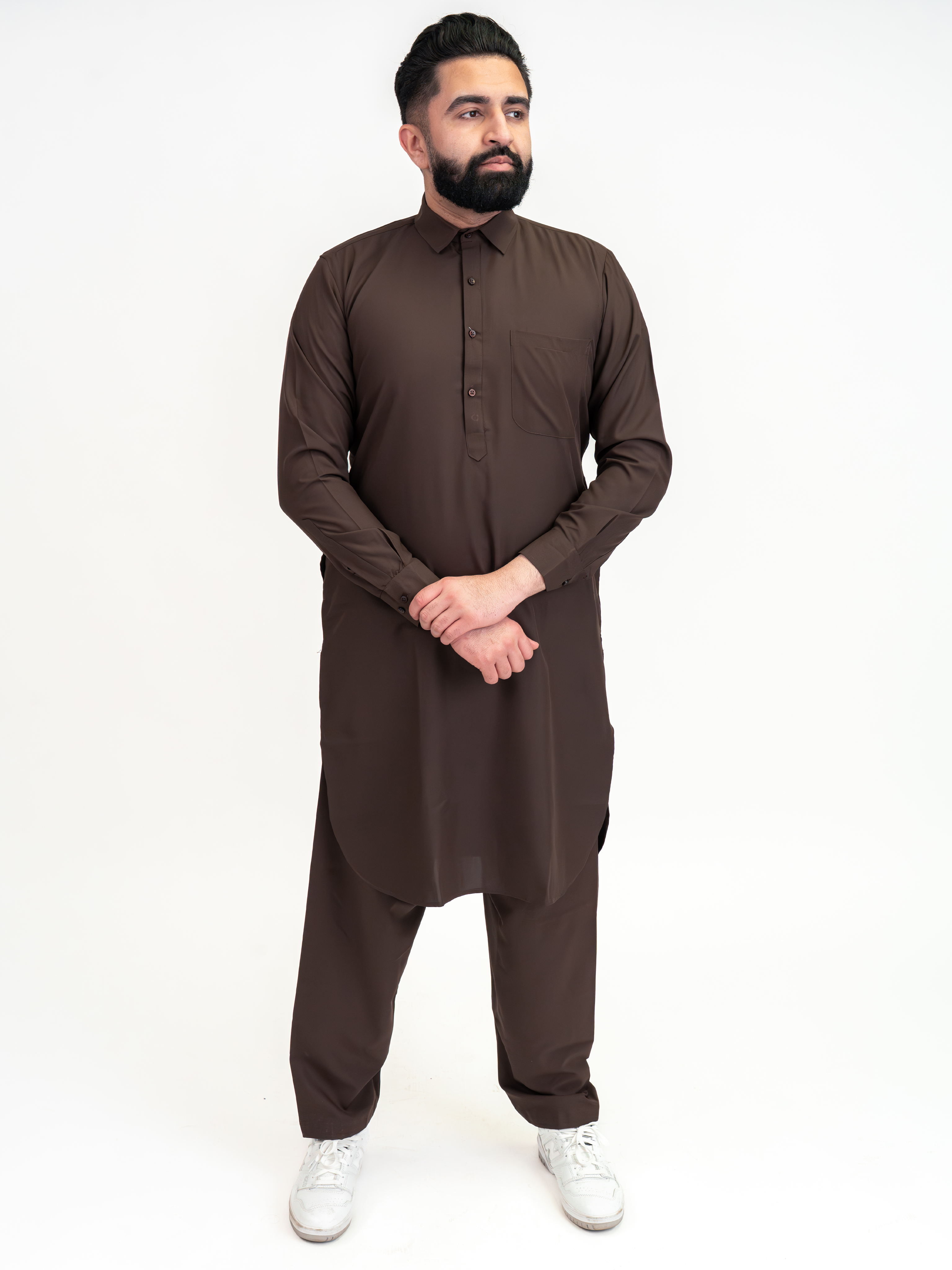 BROWN NIHAL KURTA
