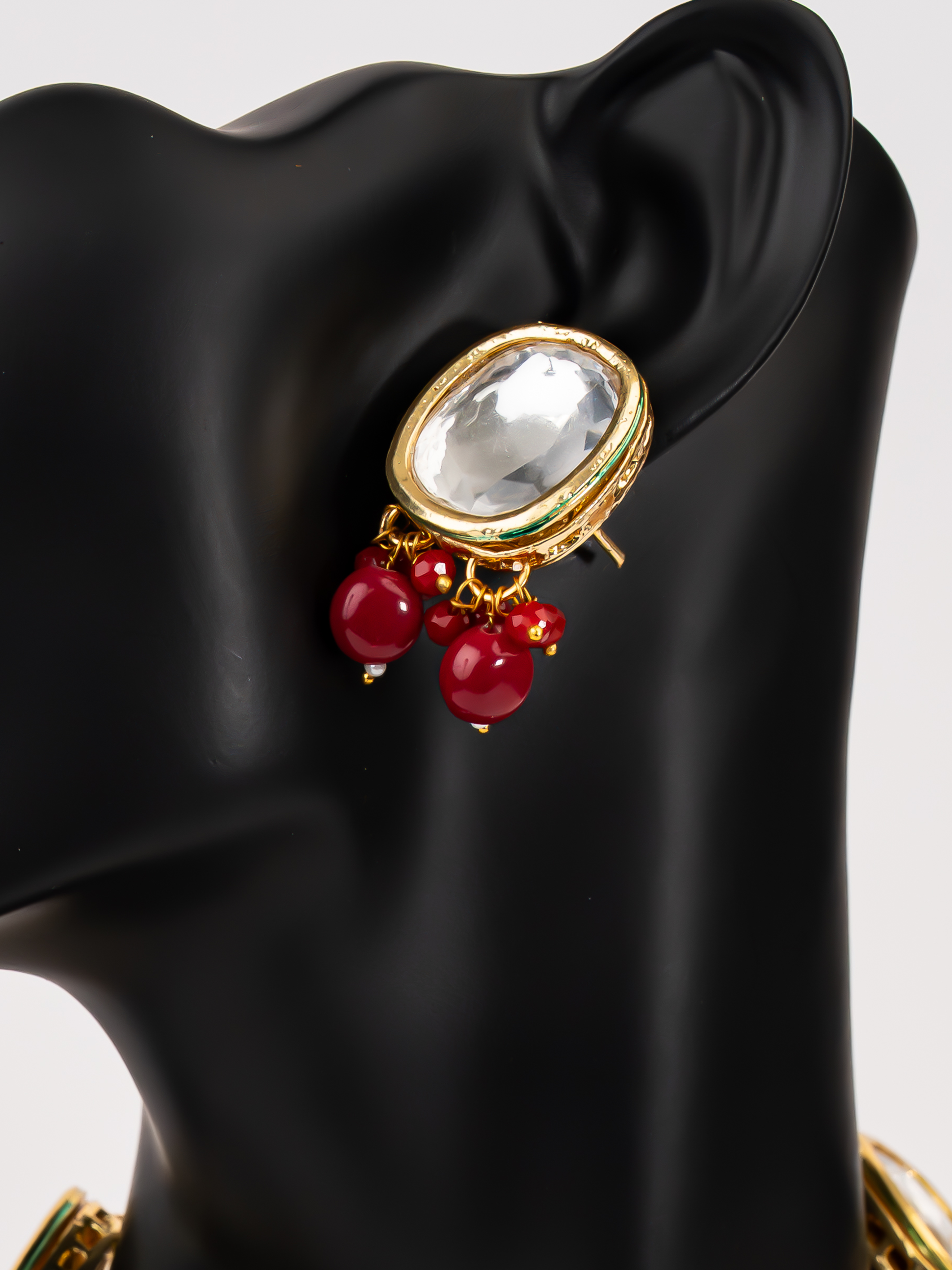 RED ELARA NECKLACE SET