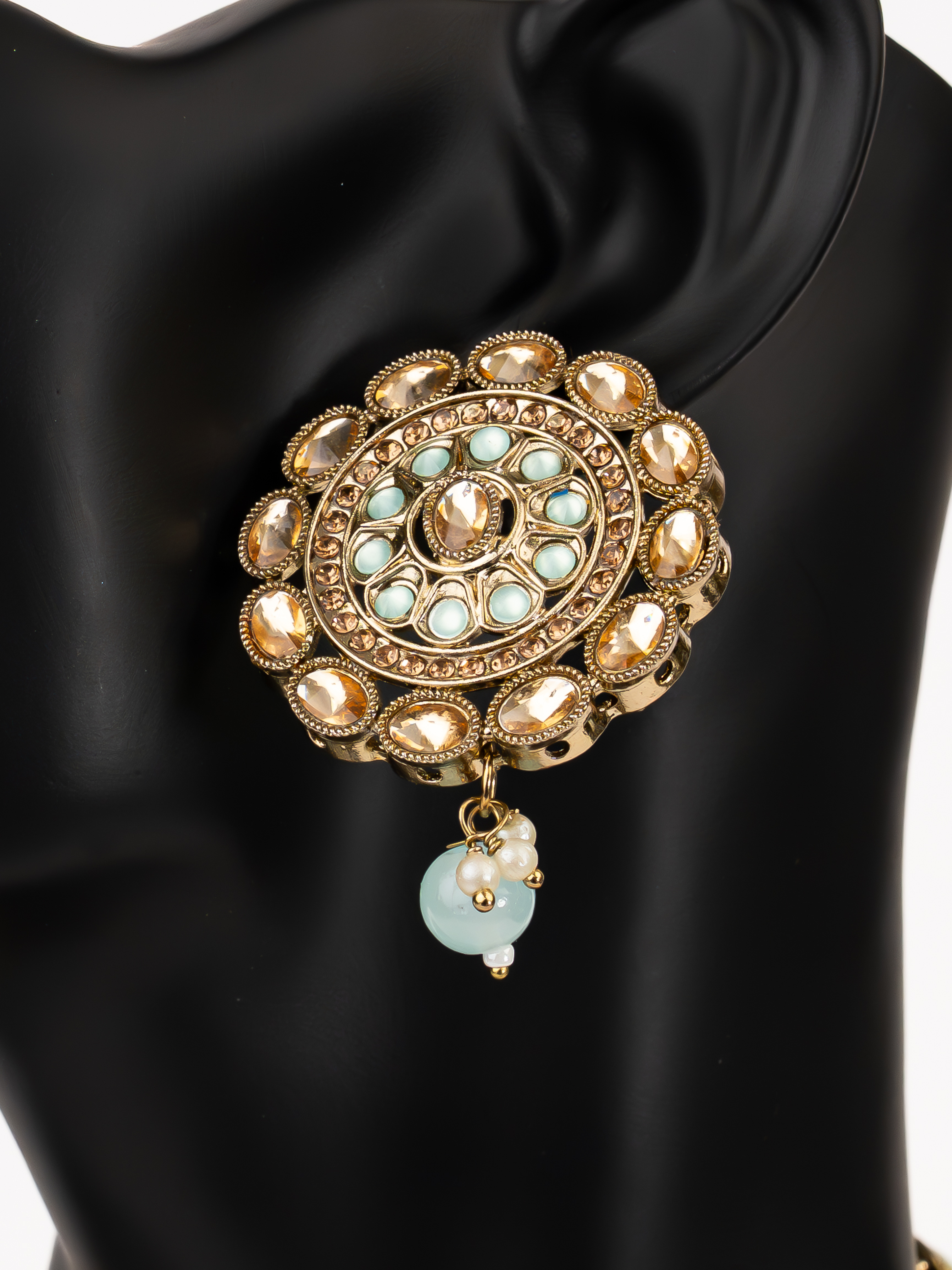 BLUE SANA NECKLACE SET