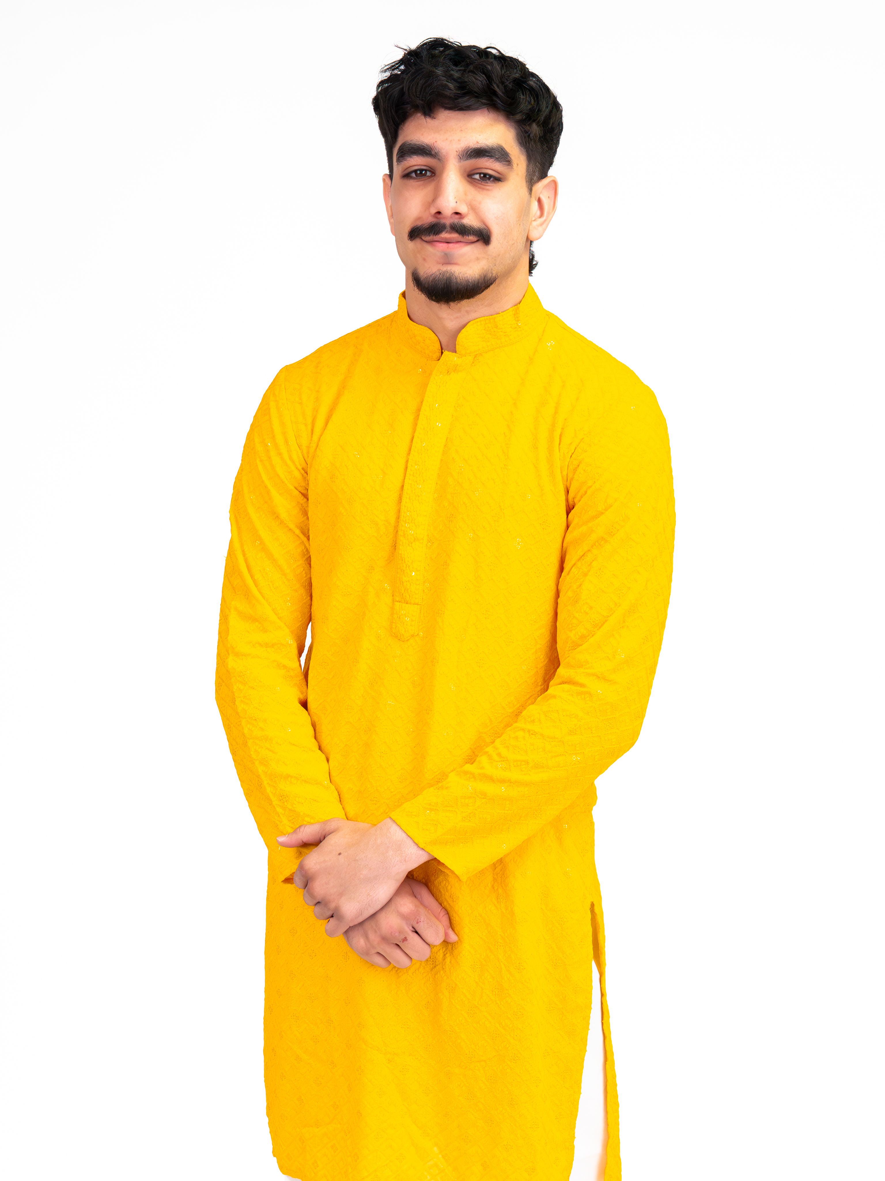 YELLOW SAMAR KURTA