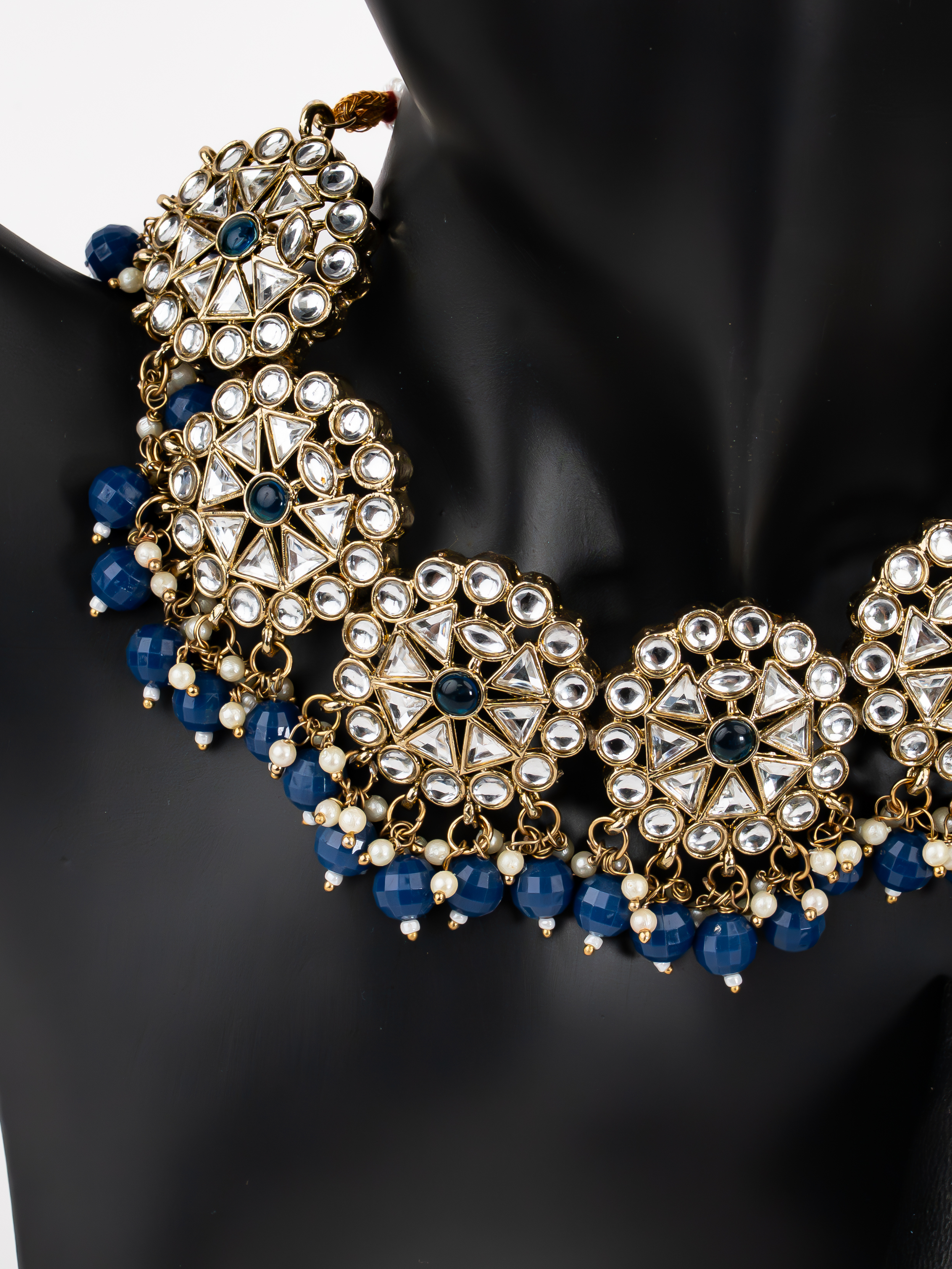 BLUE LEYA NECKLACE SET