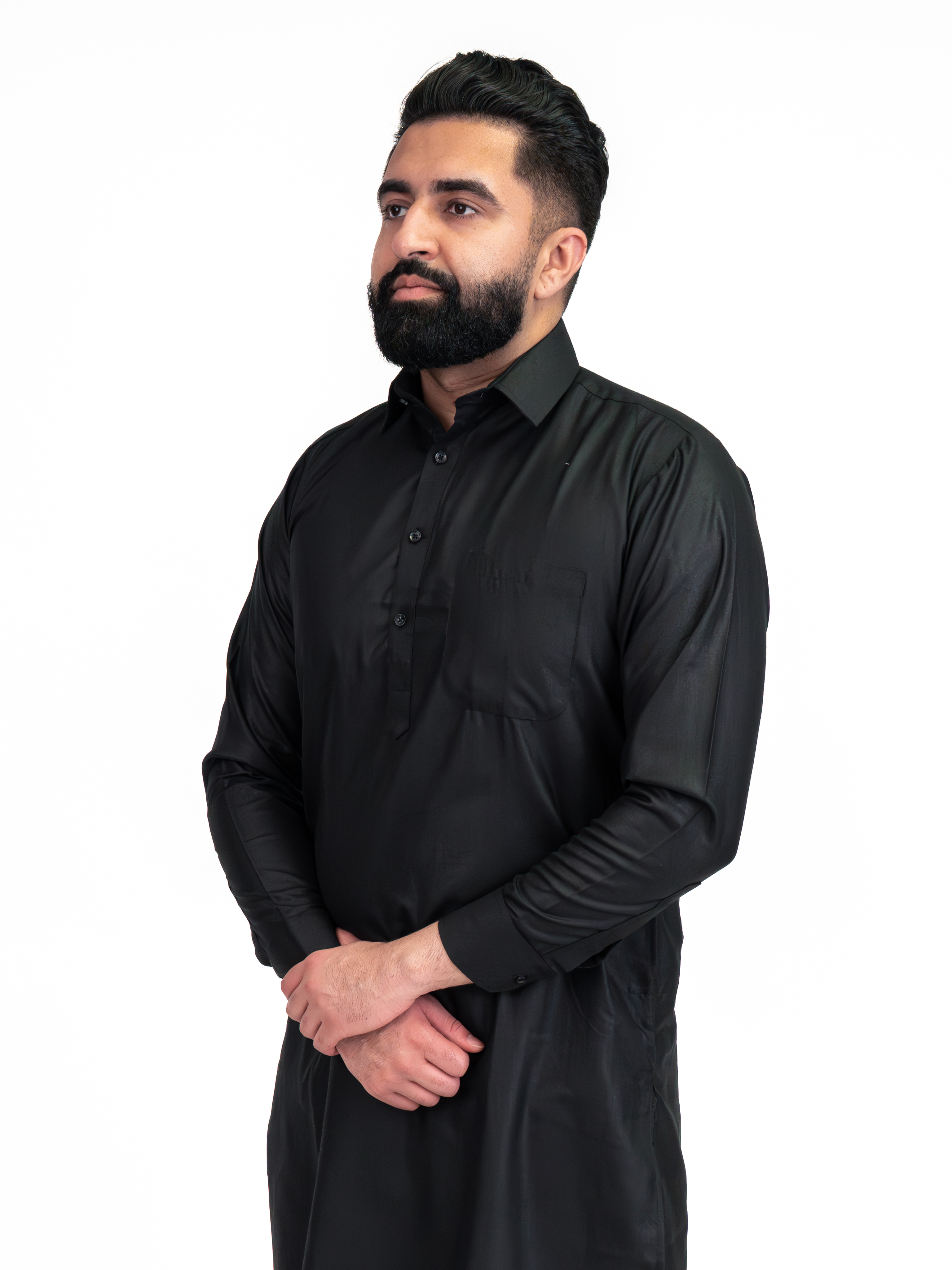 BLACK NIHAL KURTA