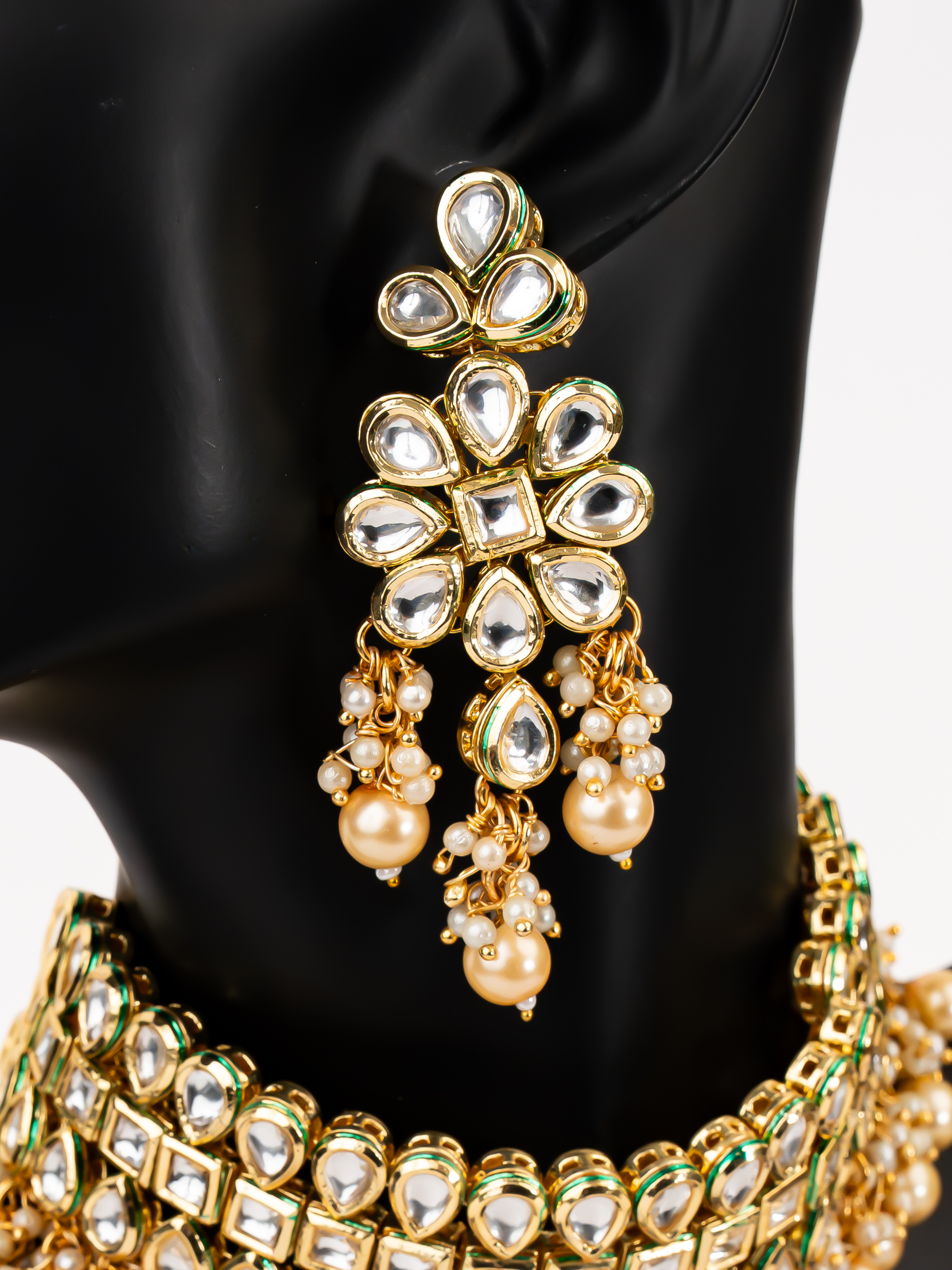 GOLD AYLA NECKLACE SET
