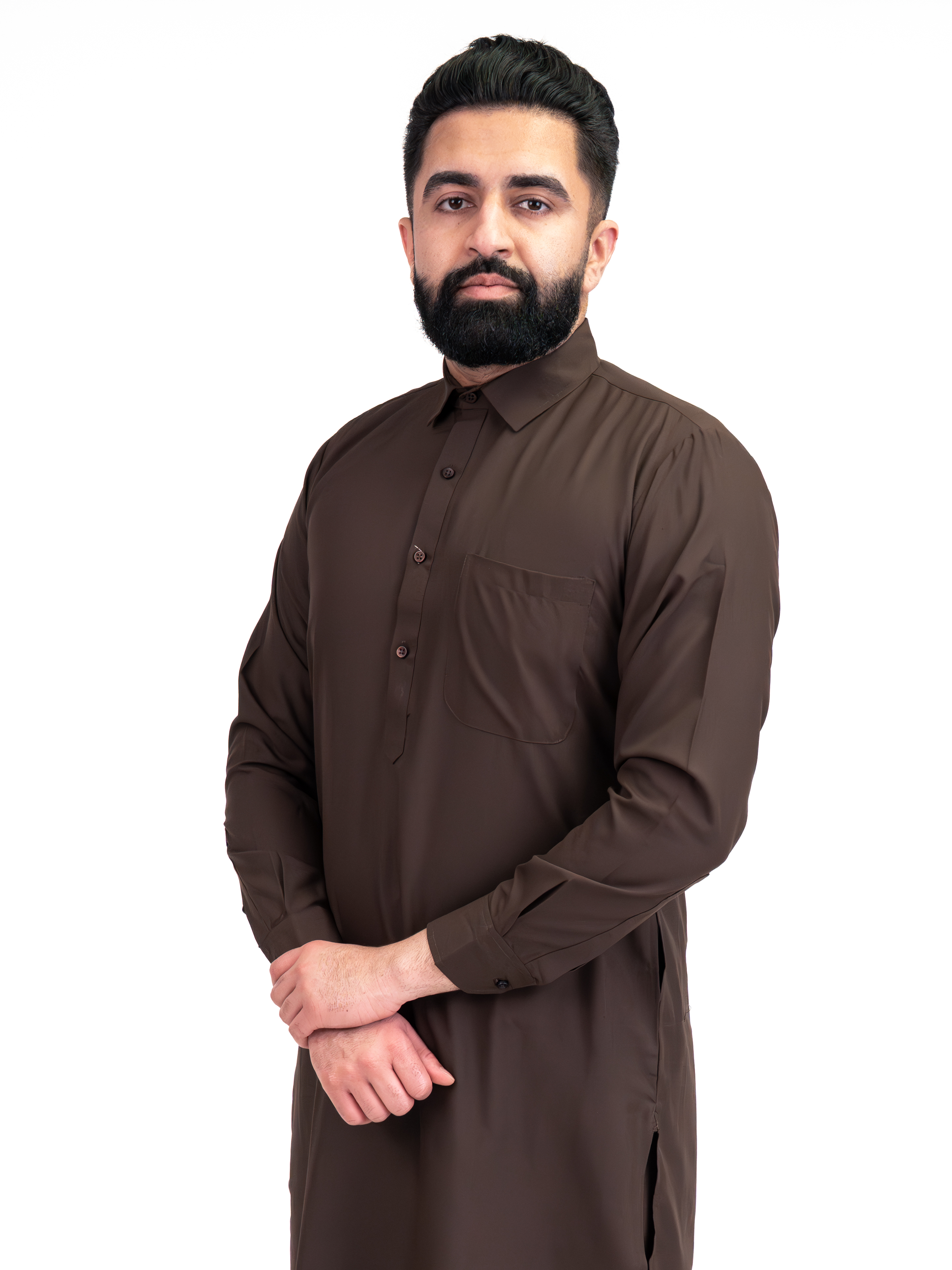 BROWN NIHAL KURTA