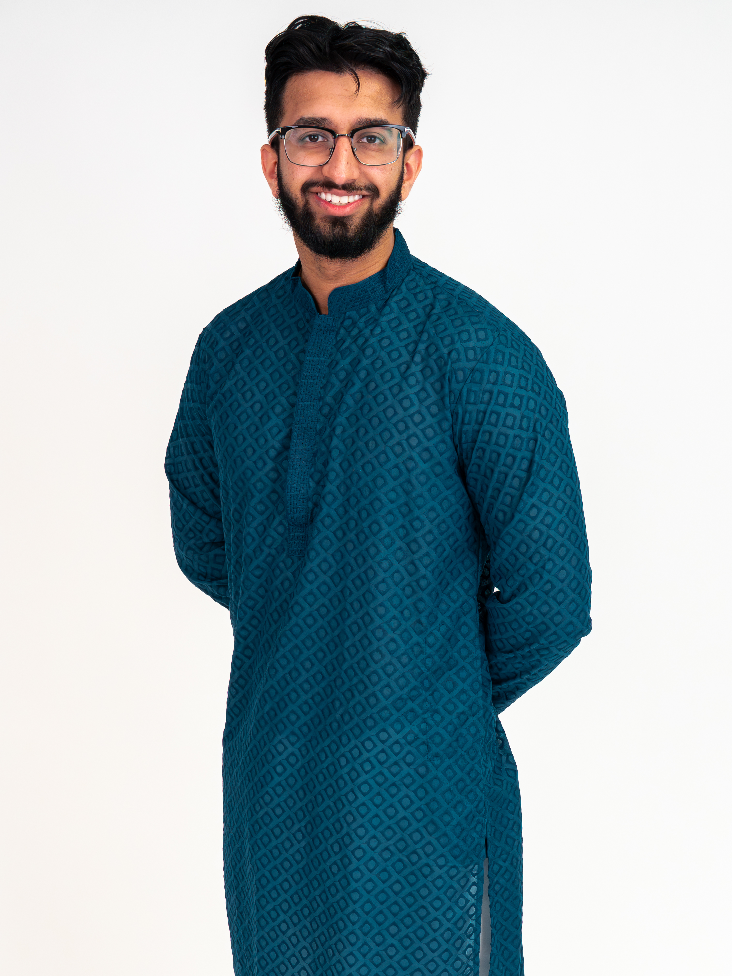 BLUE ANAND KURTA