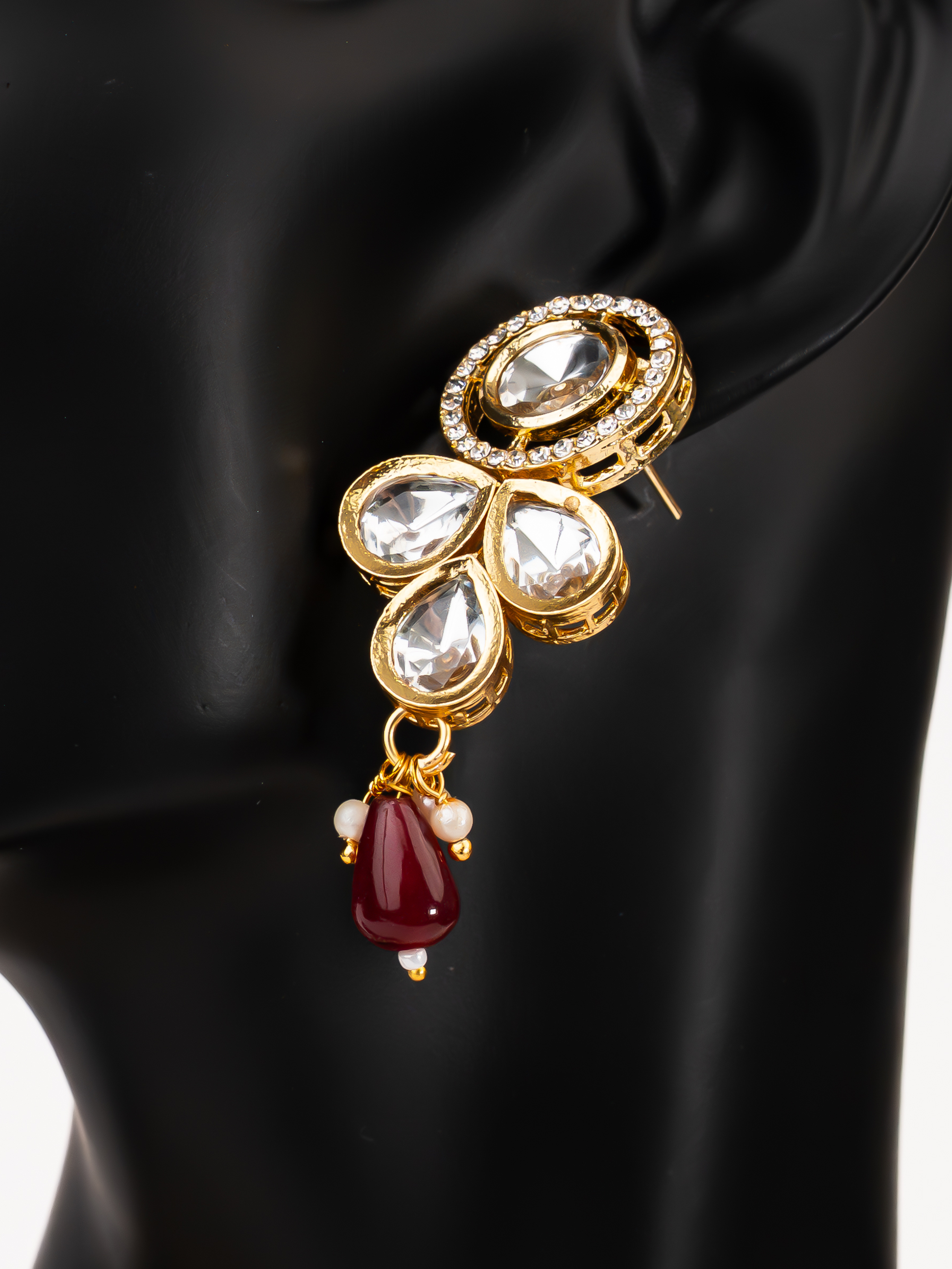 RED CORA NECKLACE SET