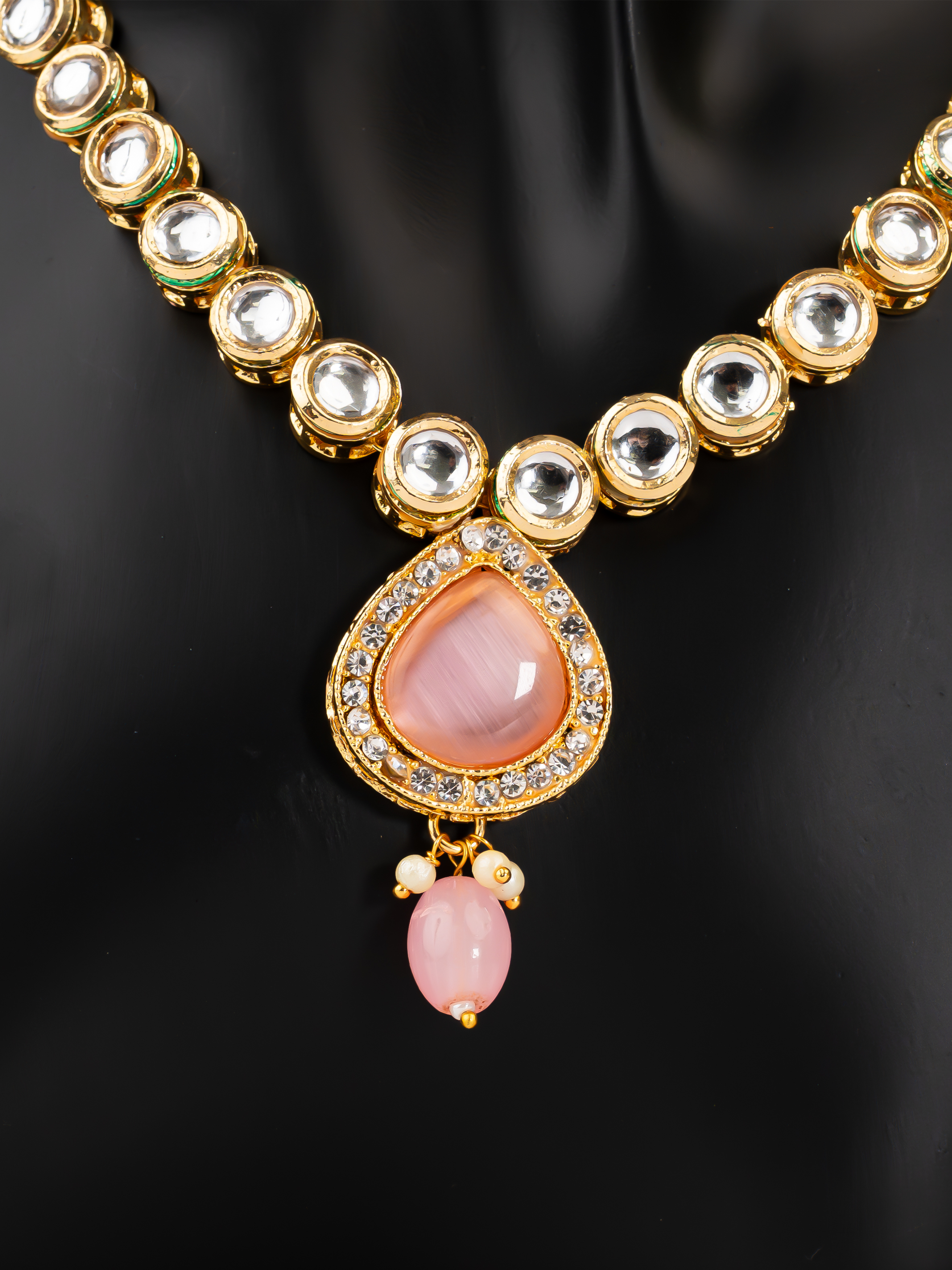 PINK GIANNA NECKLACE SET