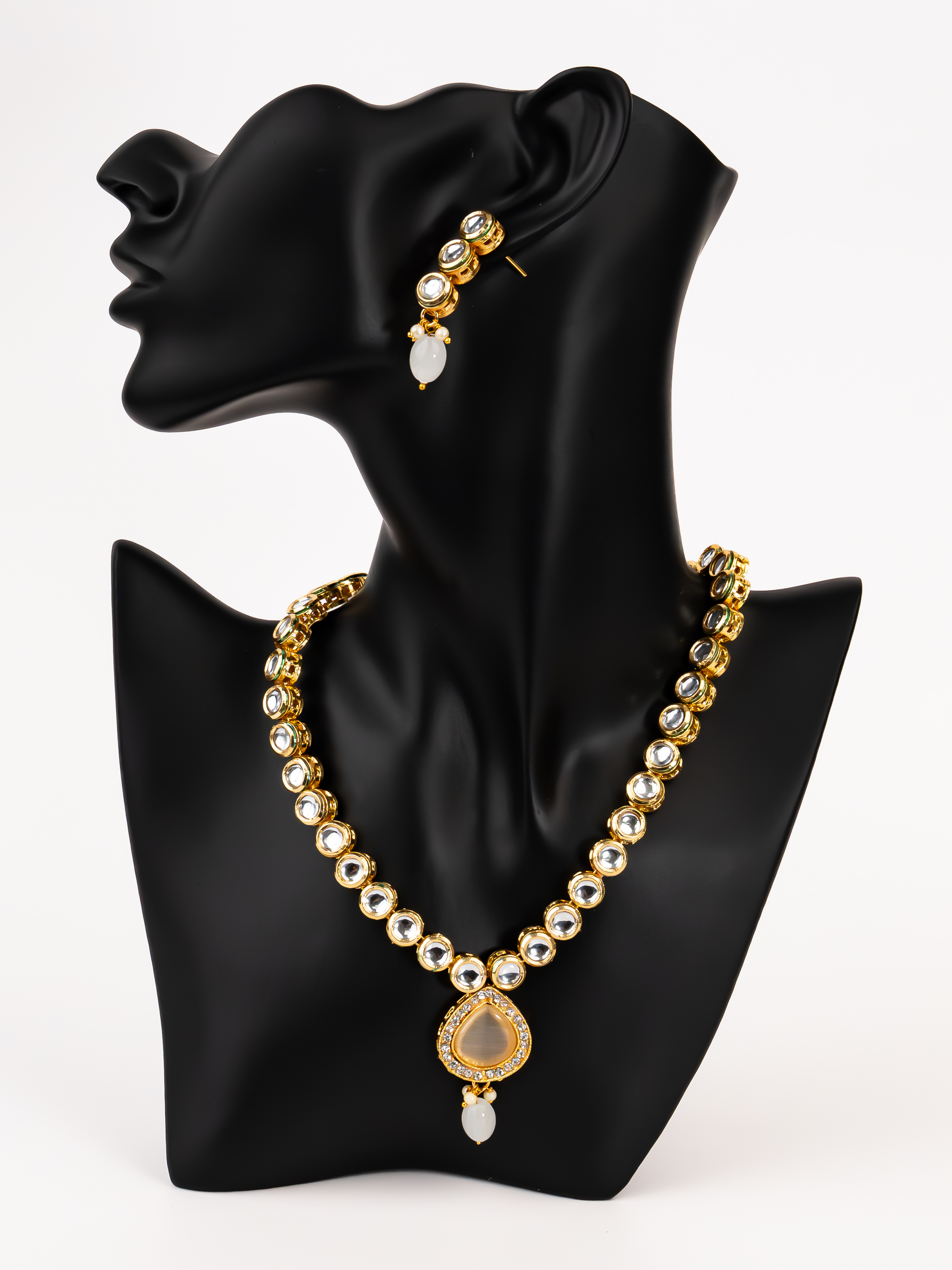 GREY GIANNA NECKLACE SET