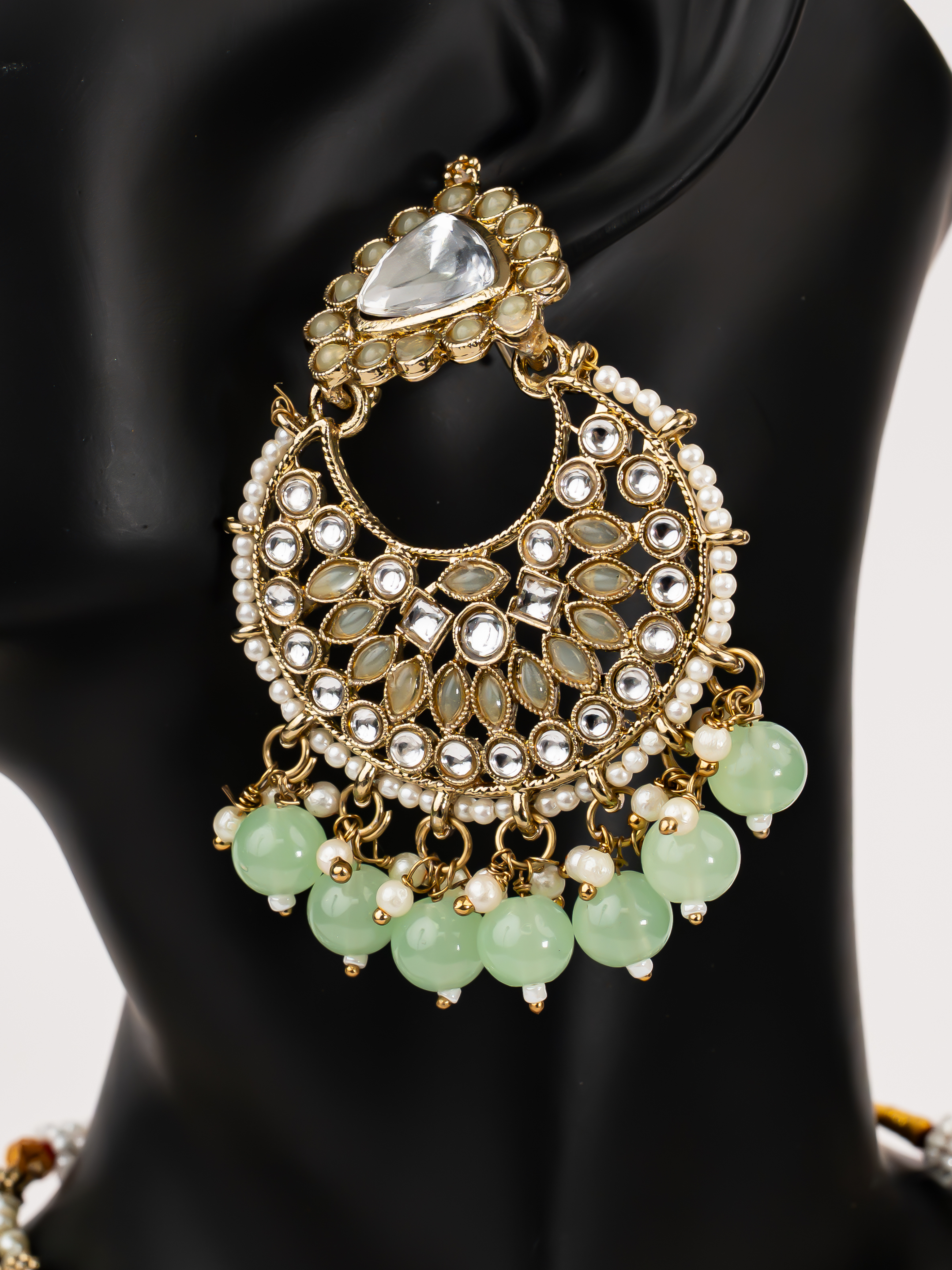 MINT GREEN SANYA NECKLACE SET