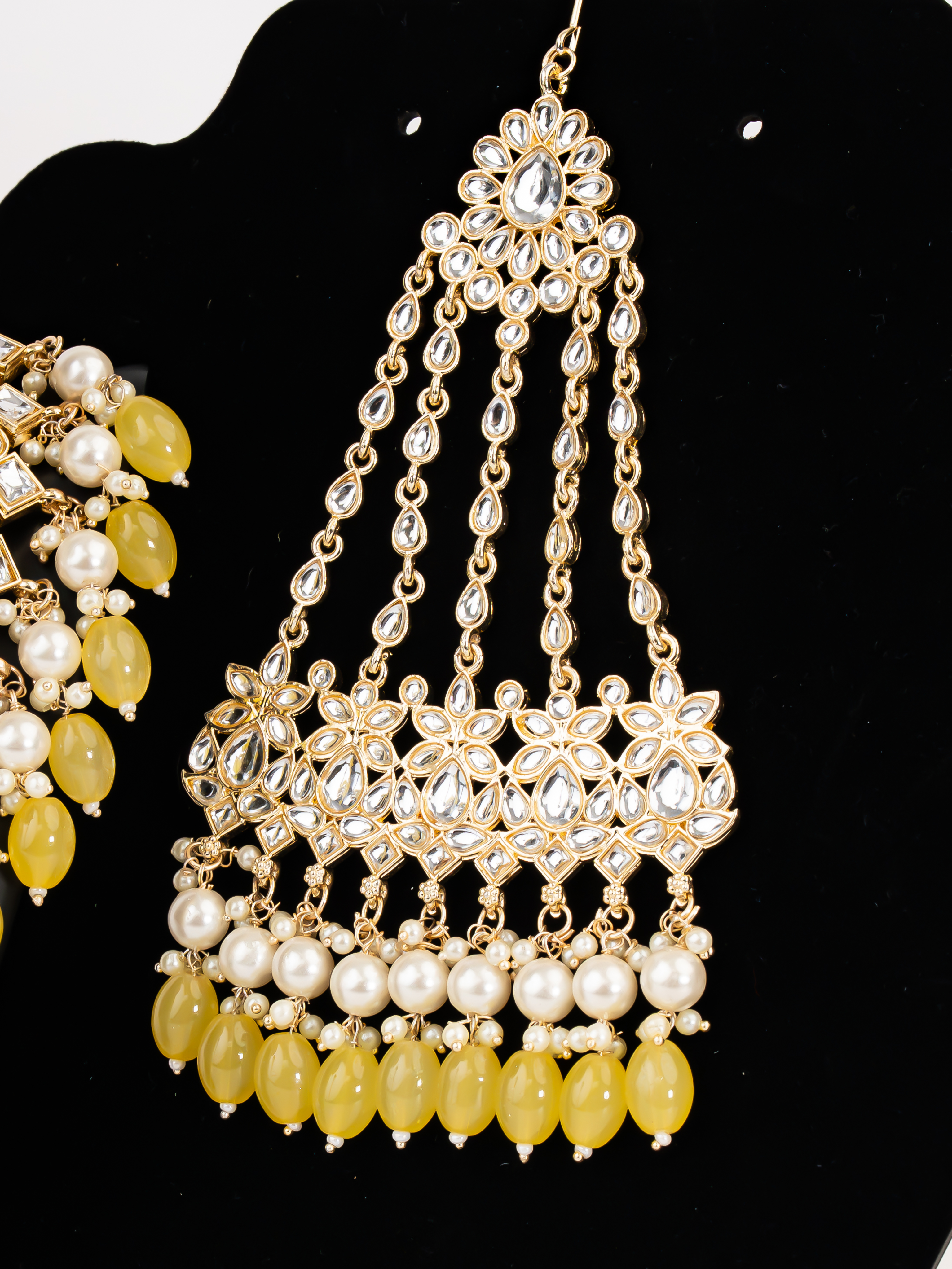 YELLOW RANI NECKLACE SET