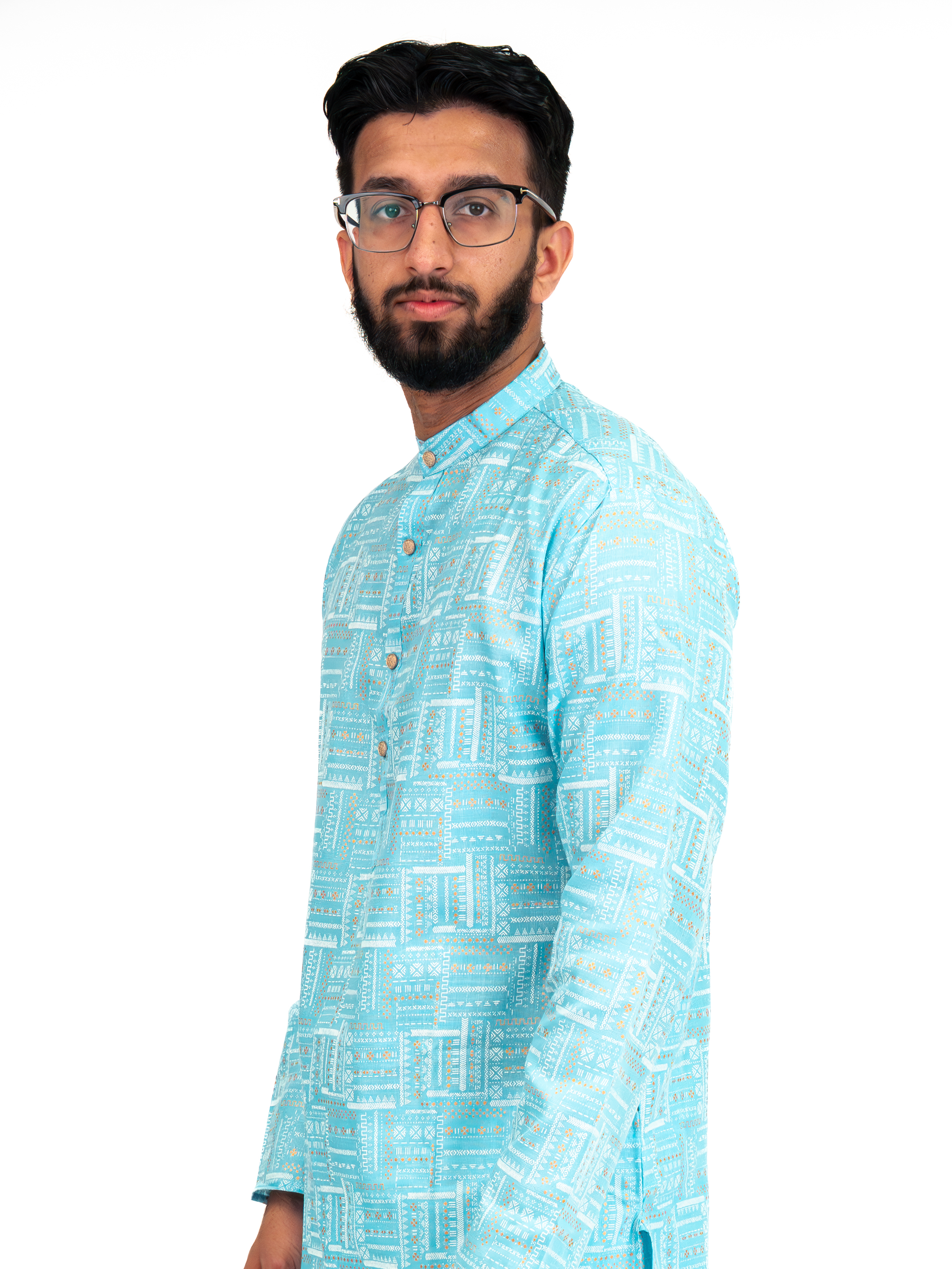 BLUE VIRAT KURTA