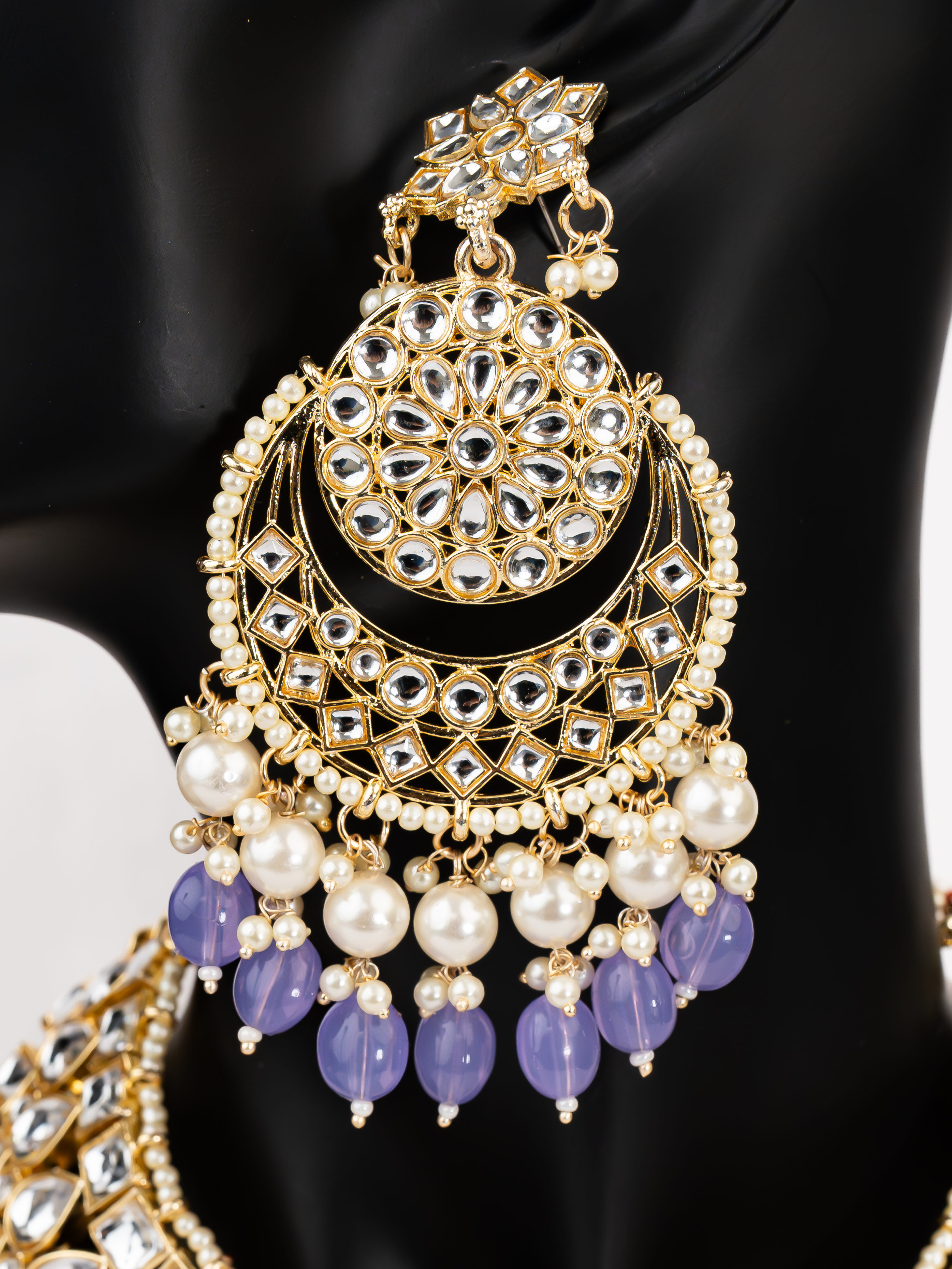 PURPLE RANI NECKLACE SET