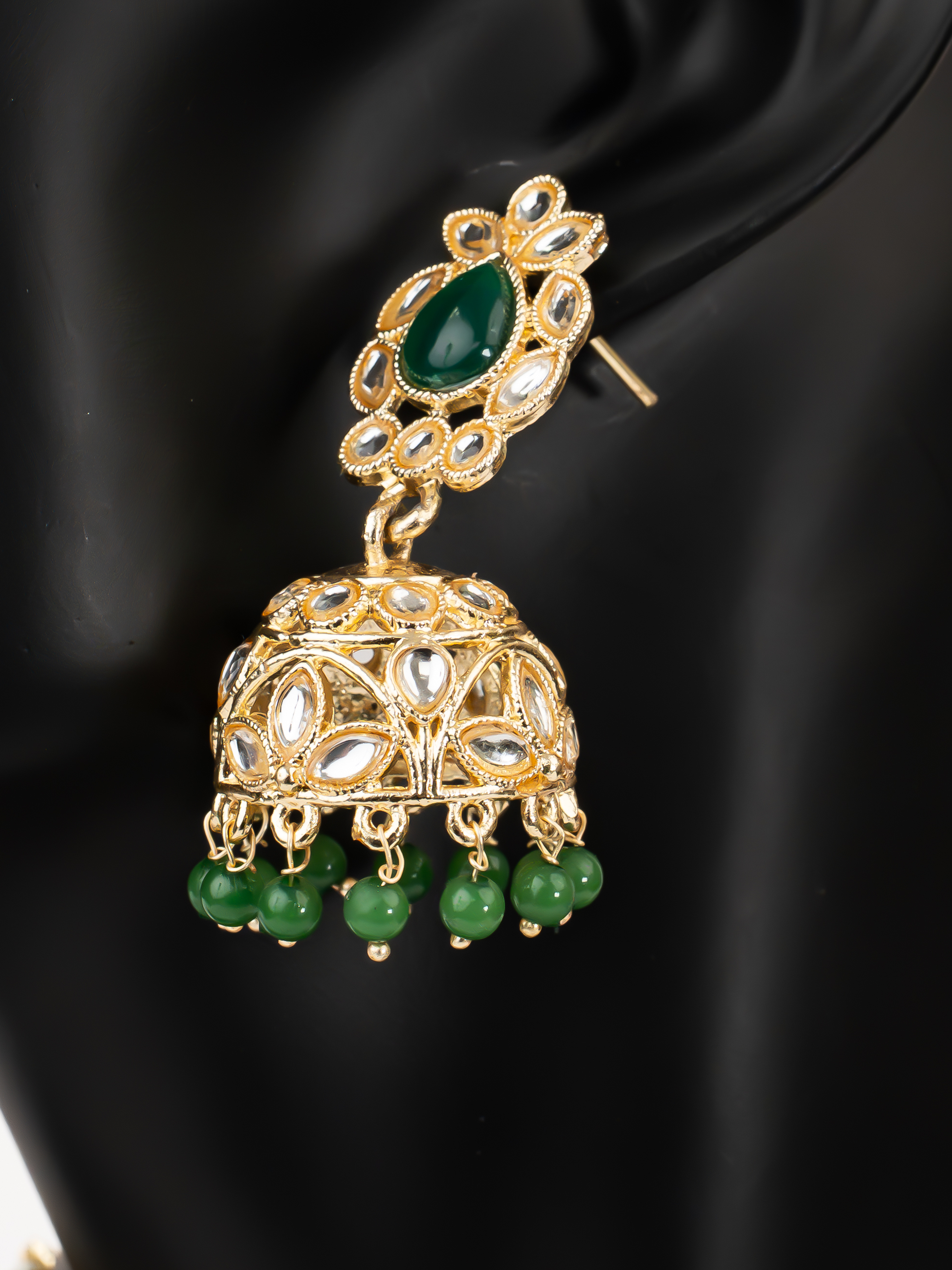 GREEN SASHA NECKLACE SET