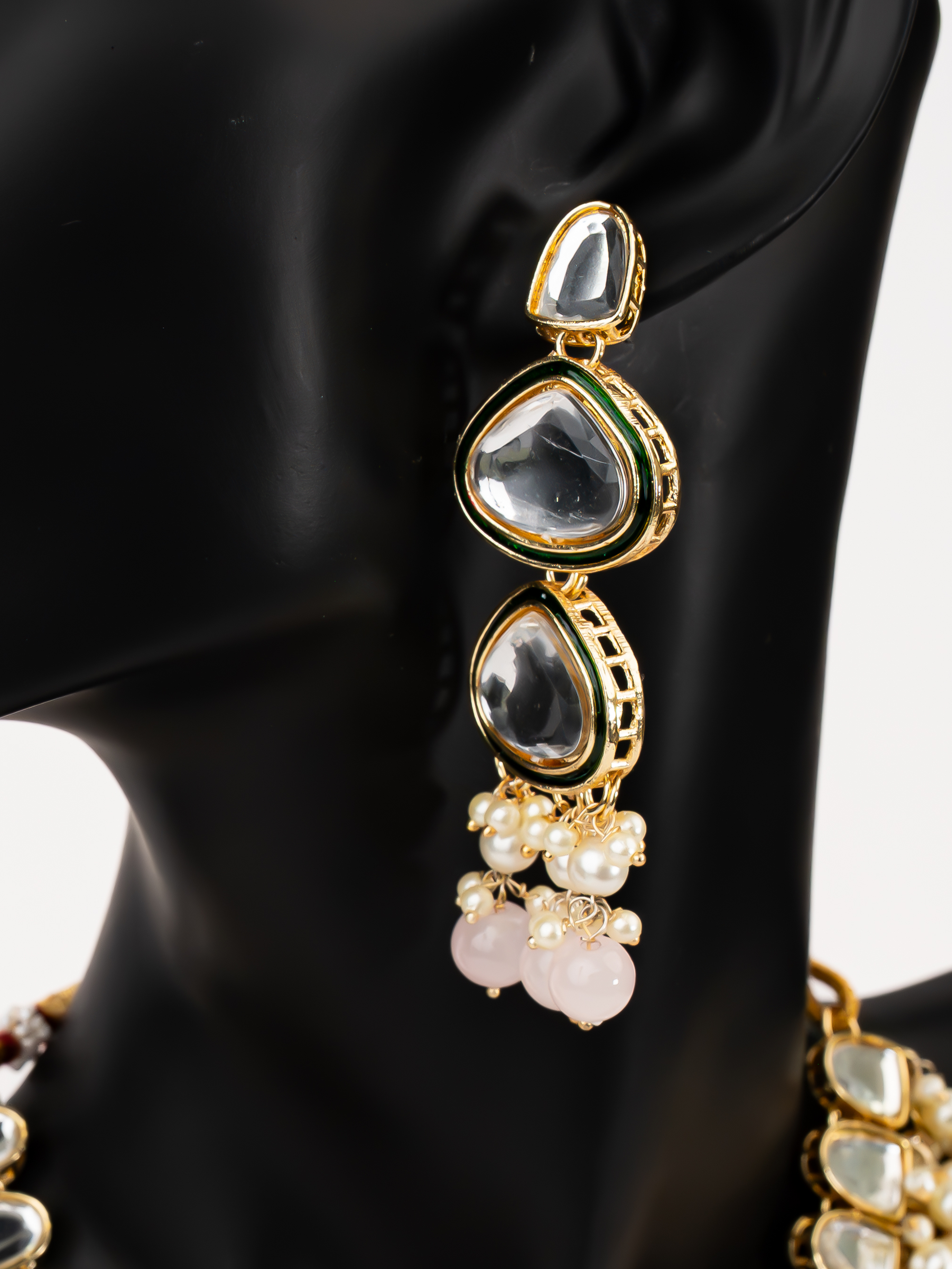PINK VIENNA NECKLACE SET