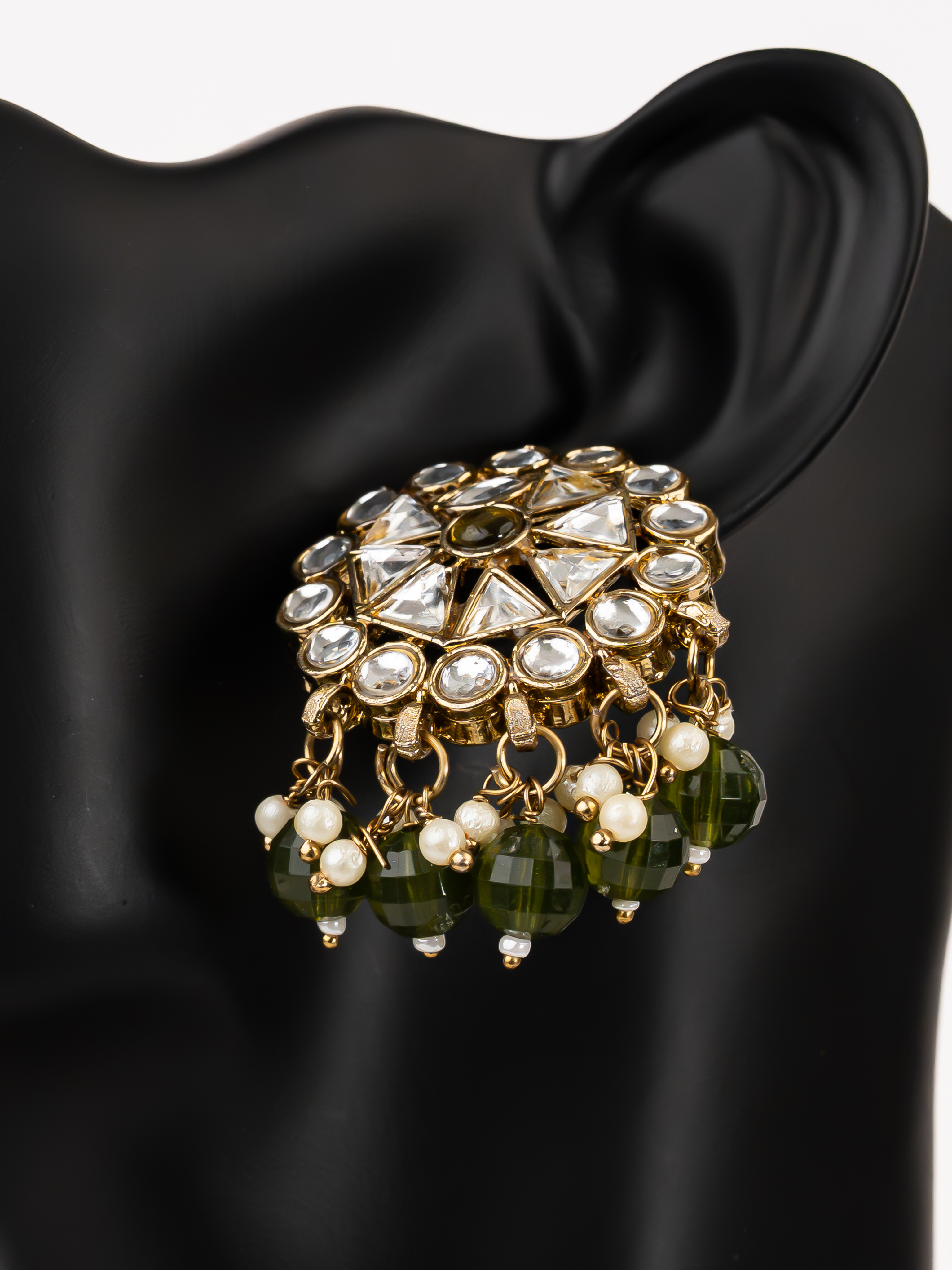 GREEN LEYA NECKLACE SET
