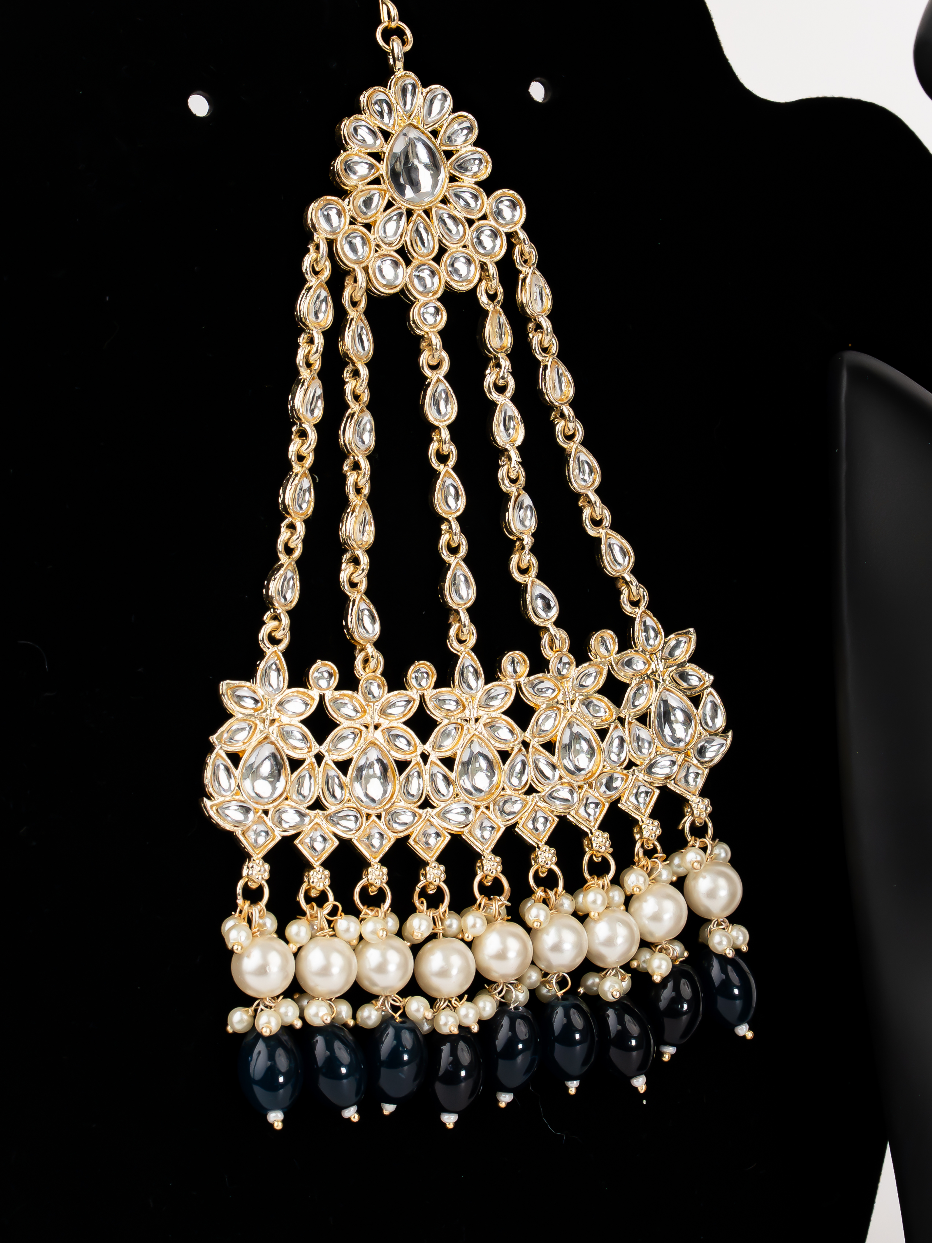 BLACK RANI NECKLACE SET