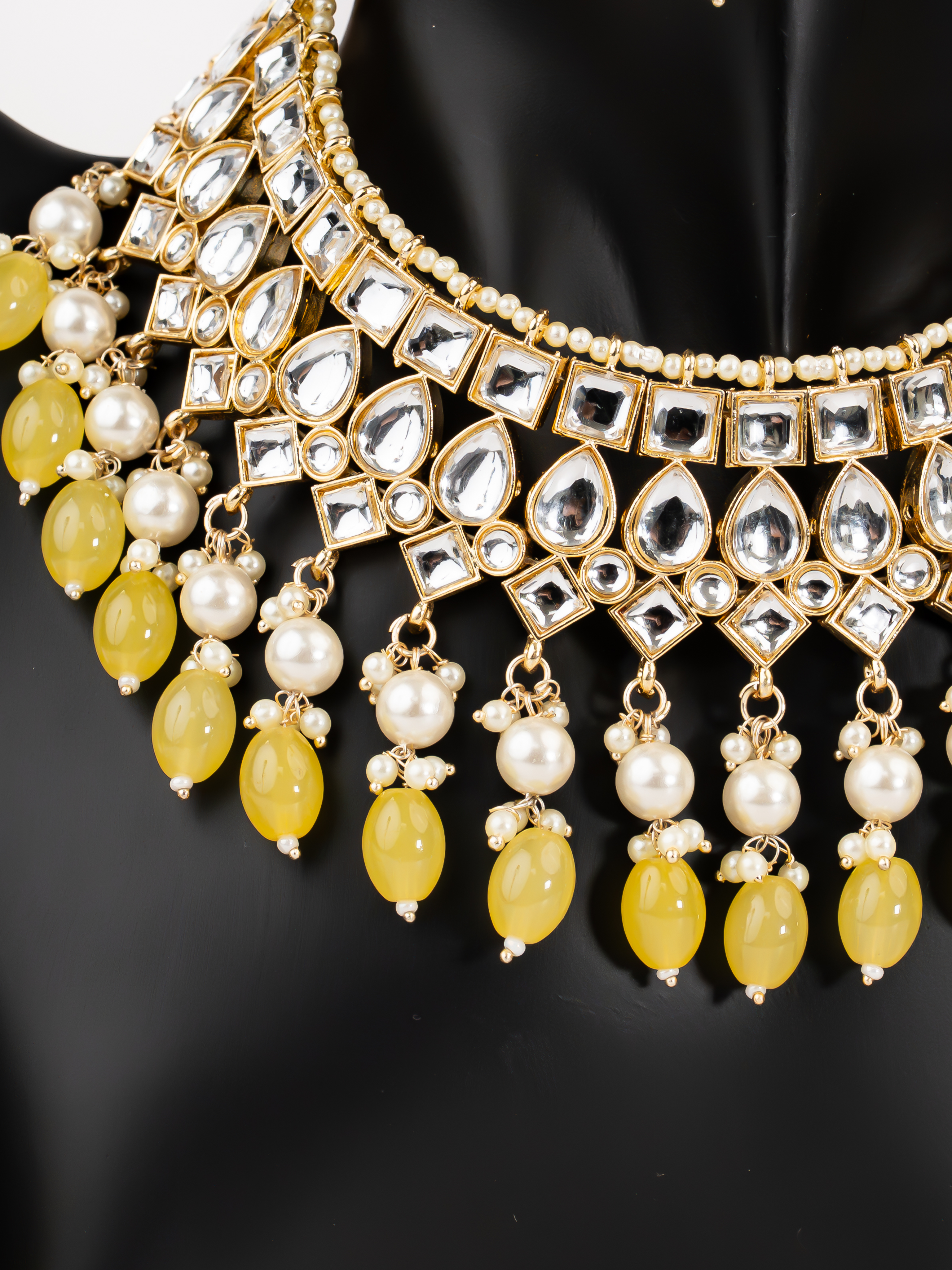 YELLOW RANI NECKLACE SET