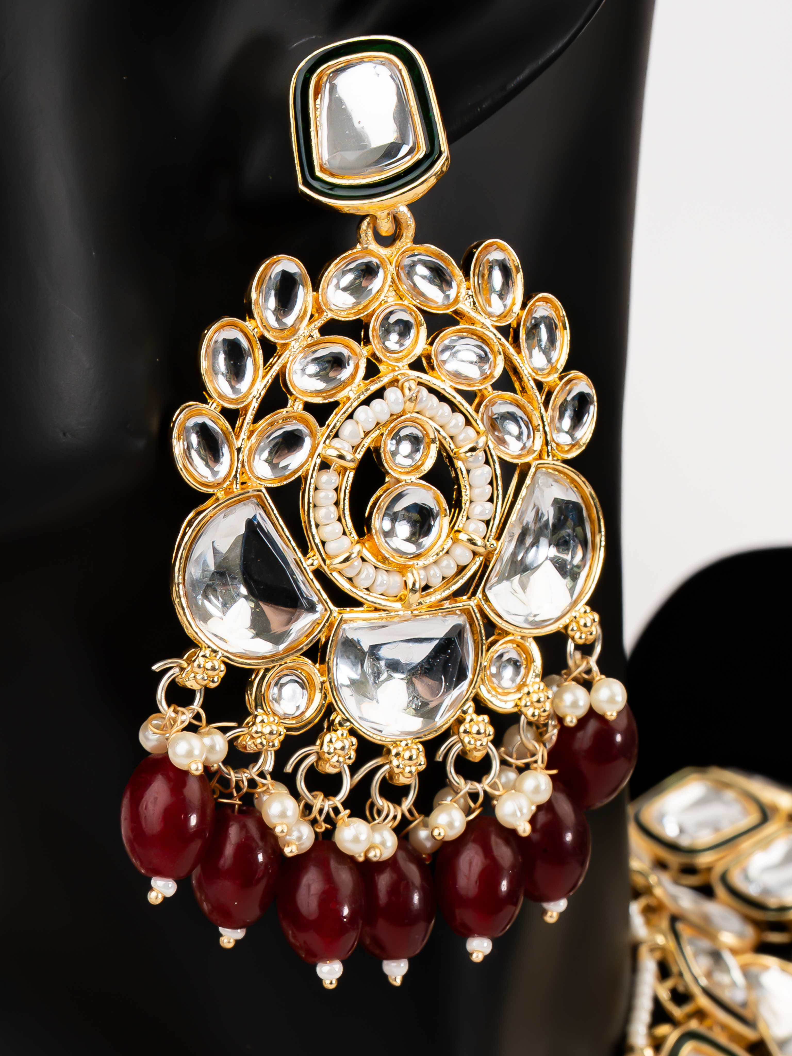 RED ISABELLA NECKLACE SET