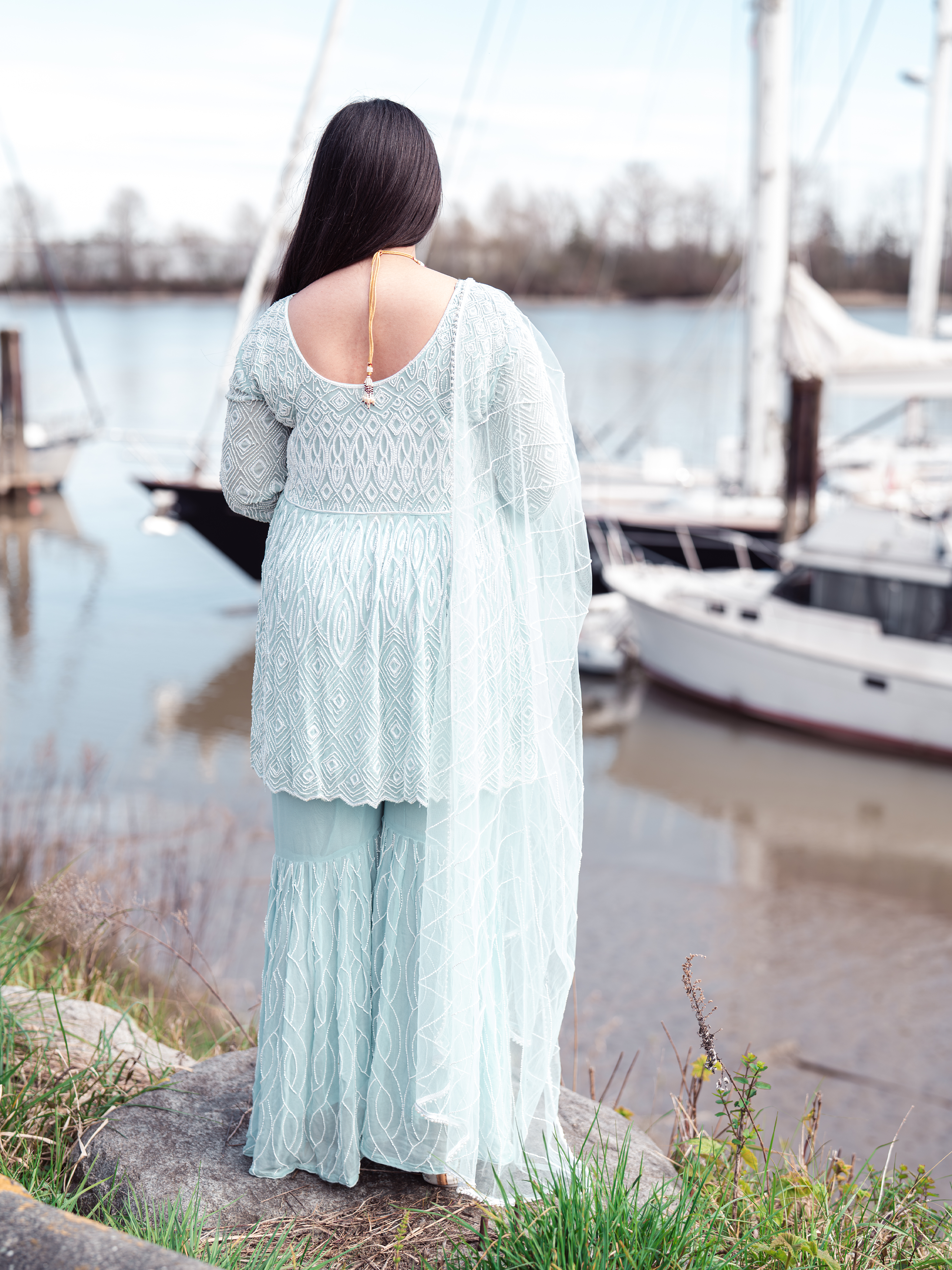 Sea Green Ocean Sharara