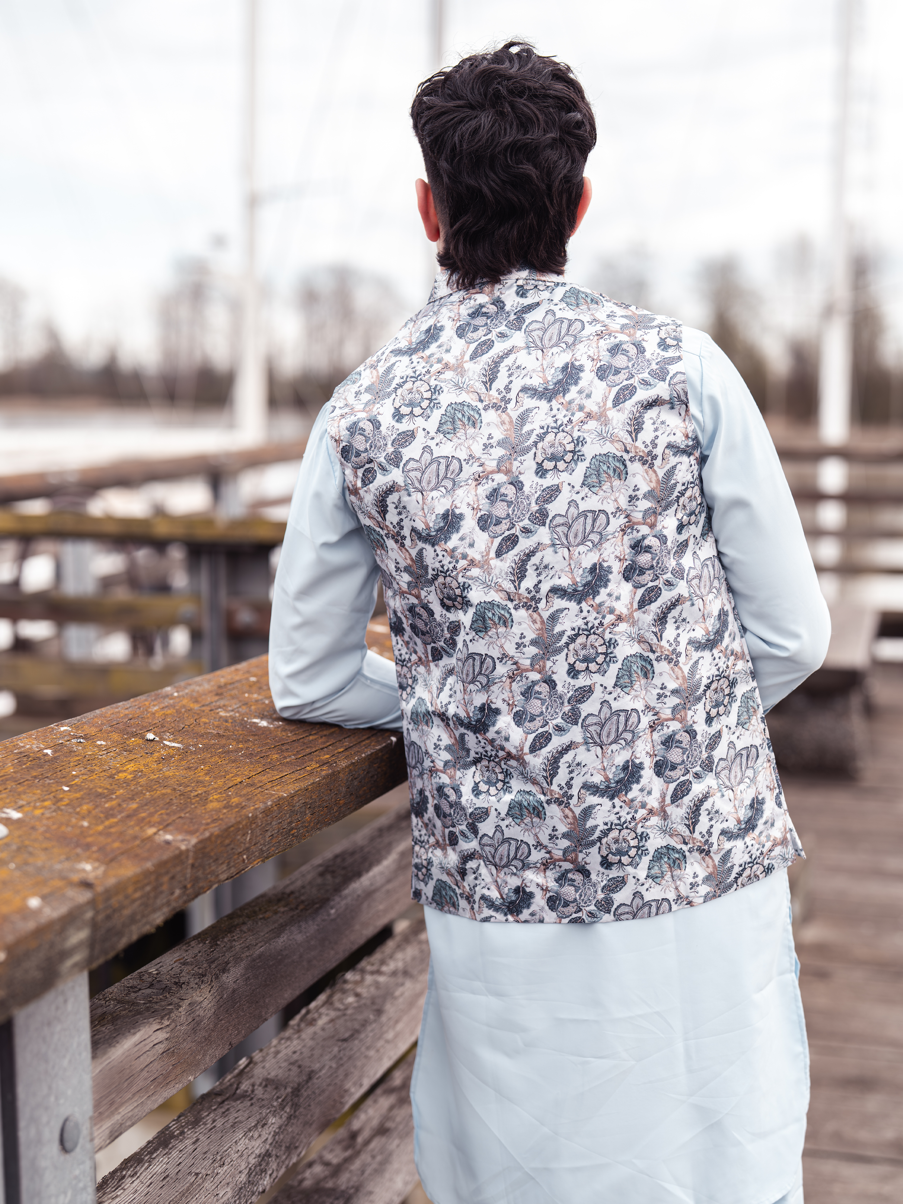 Aidan Printed Vest