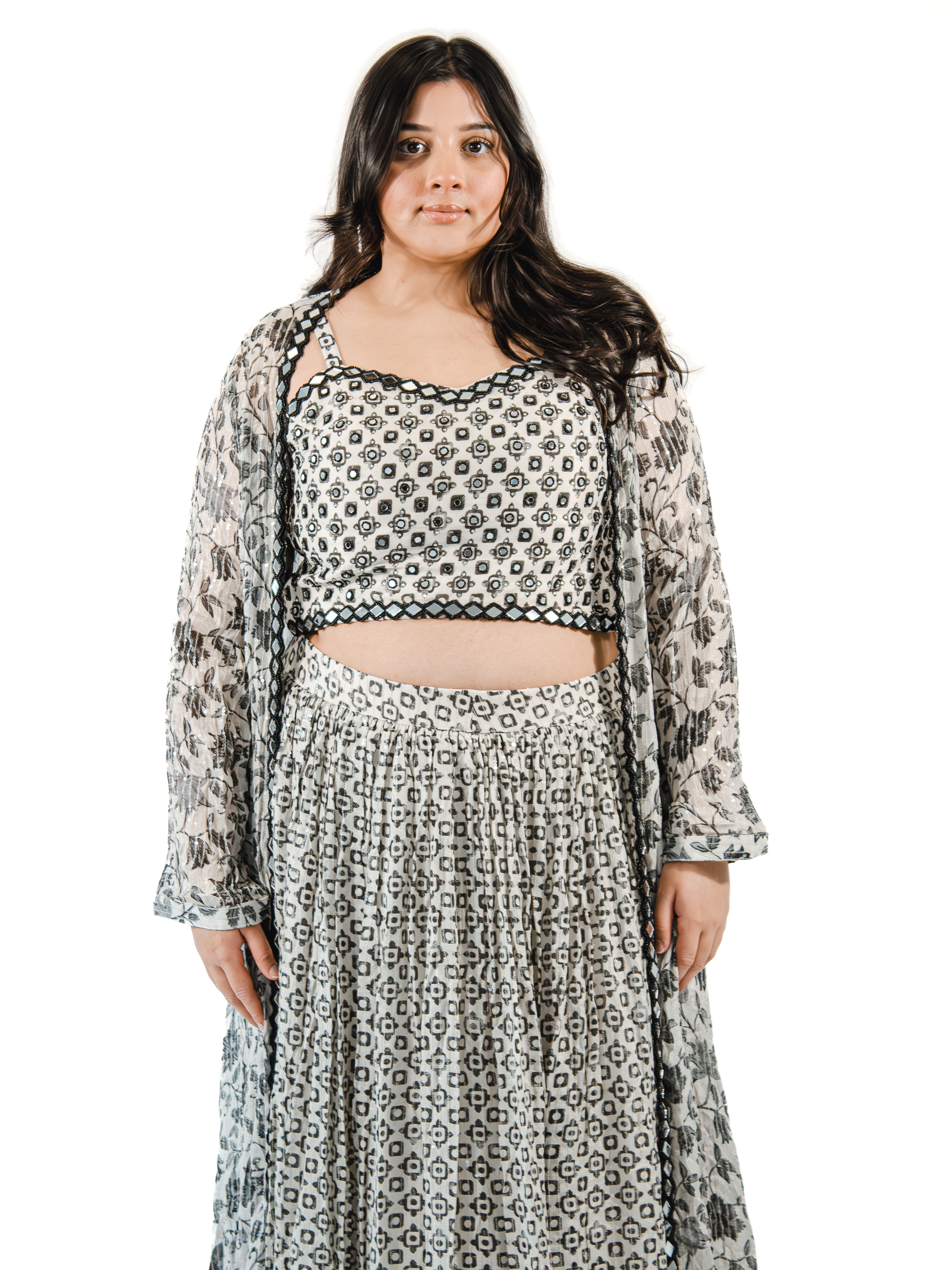 BLACK AND WHITE AASA LENGHA