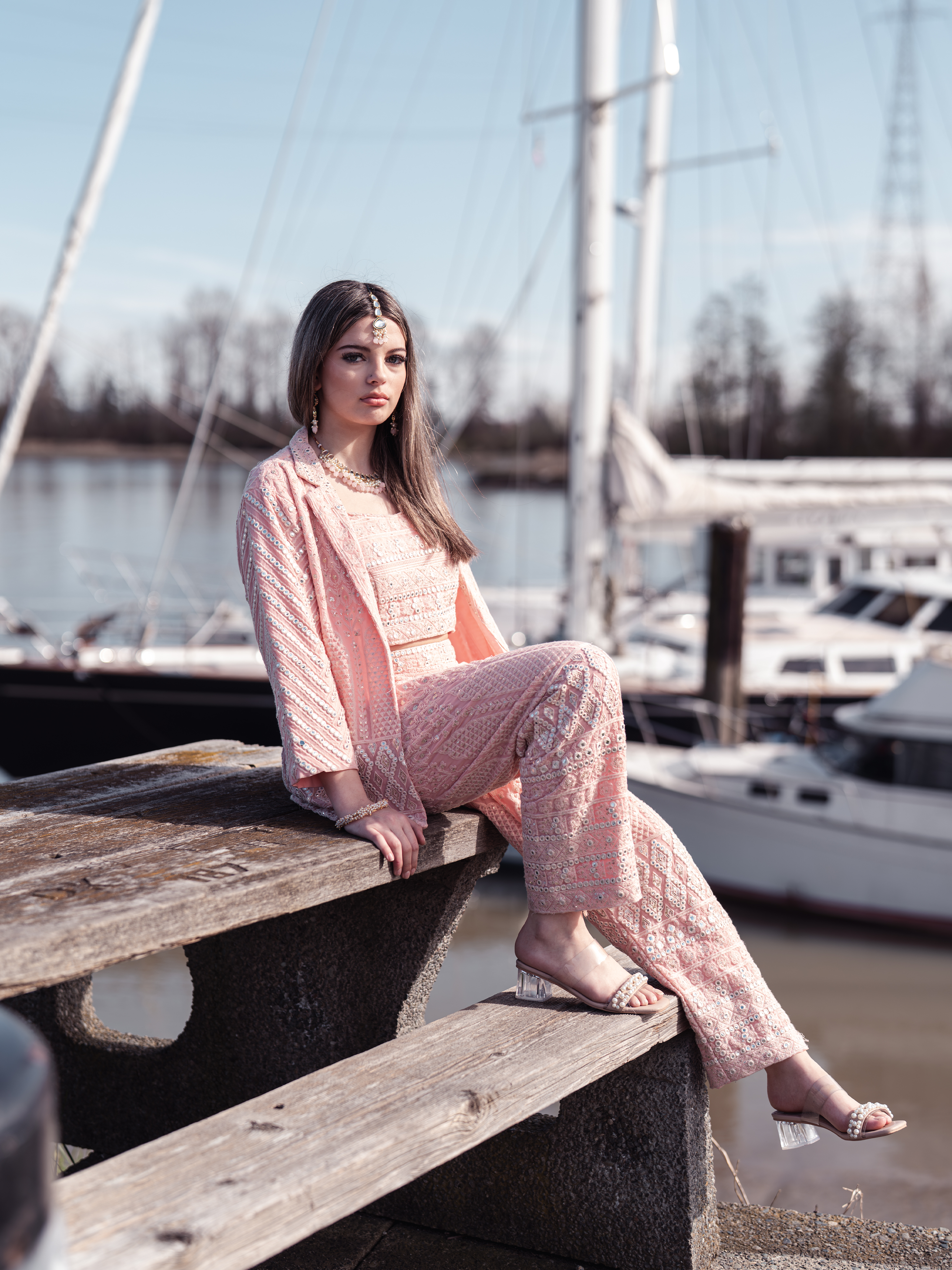 Pink Cassia Suit