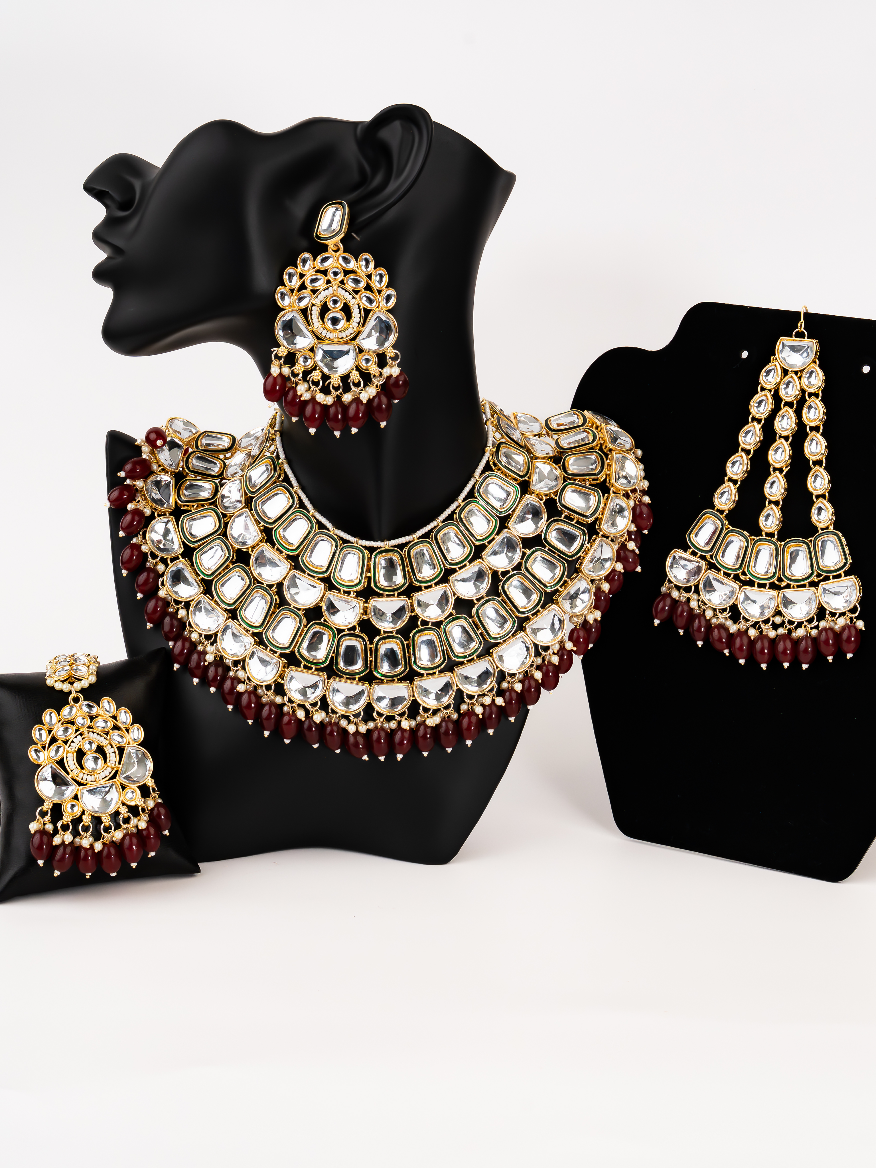 RED ISABELLA NECKLACE SET