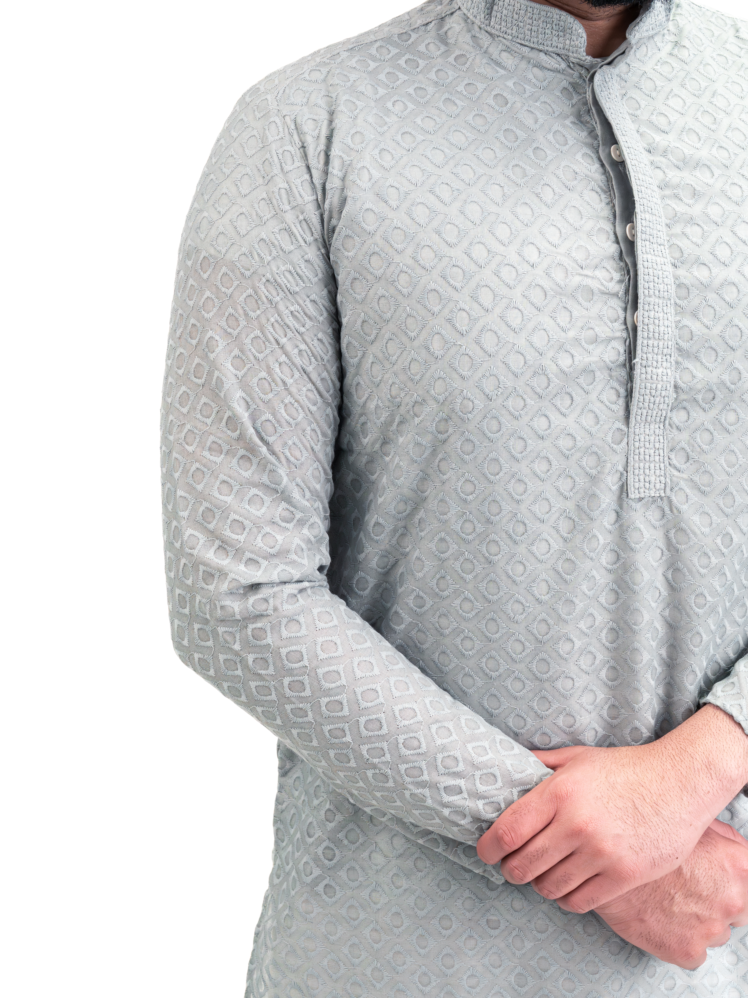 GREY ANAND KURTA