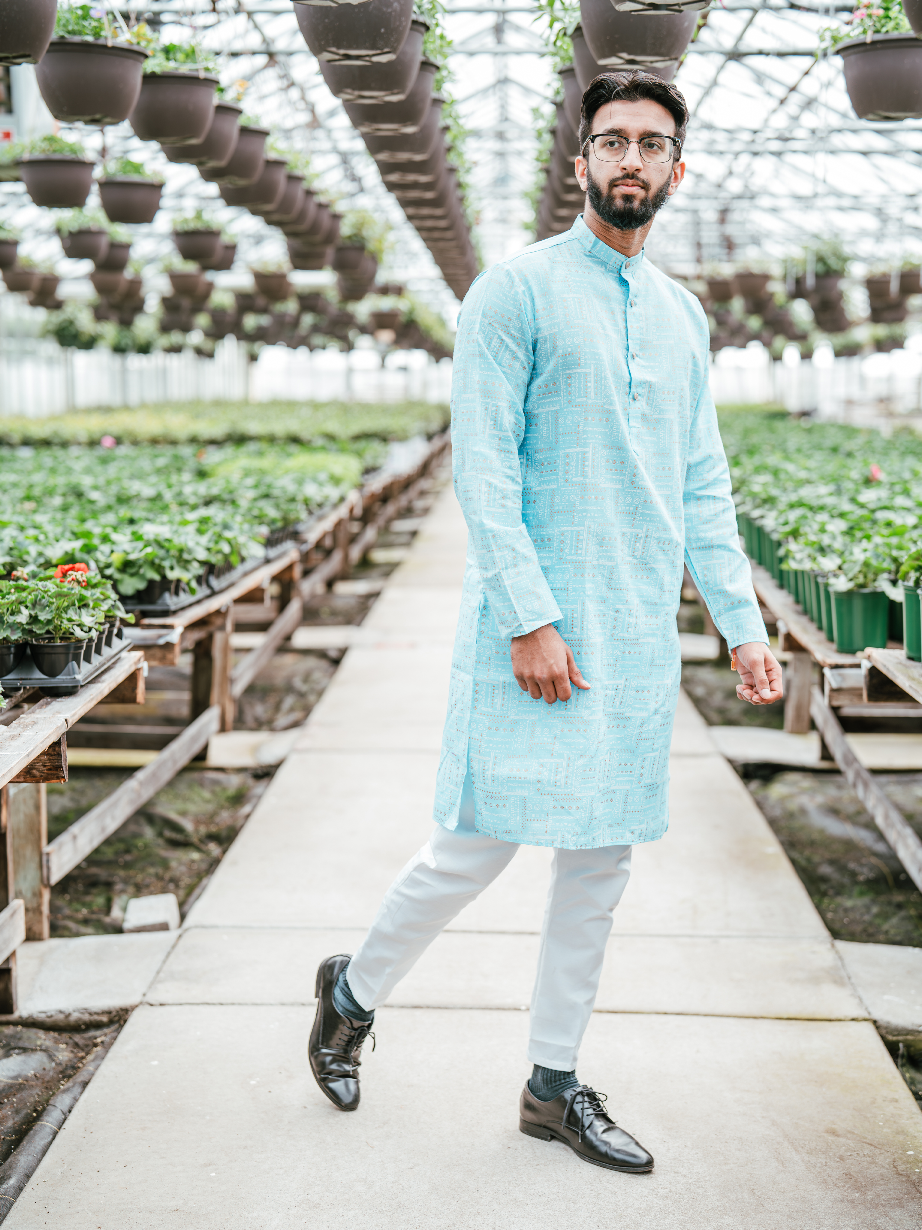 BLUE VIRAT KURTA