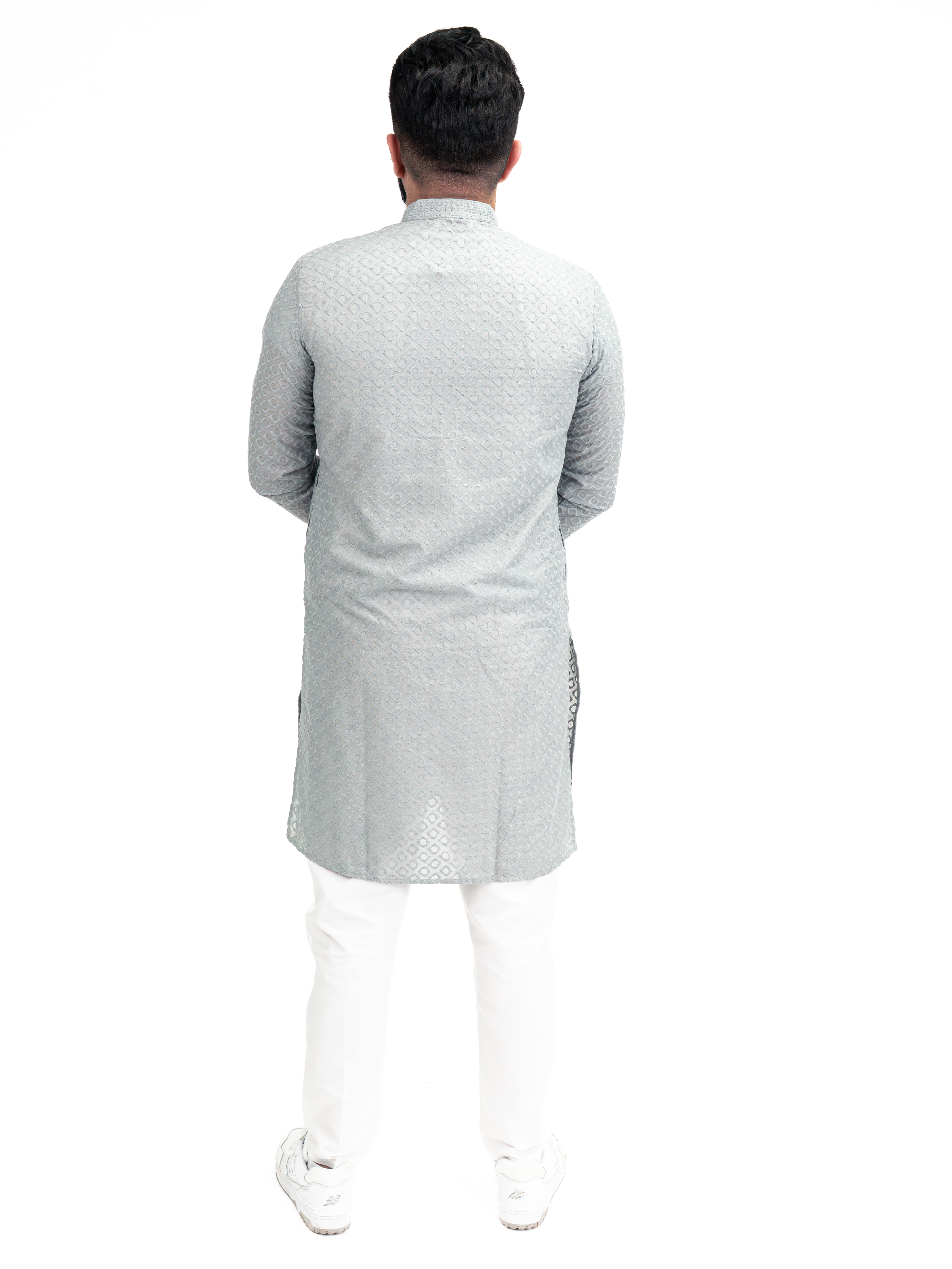 GREY ANAND KURTA