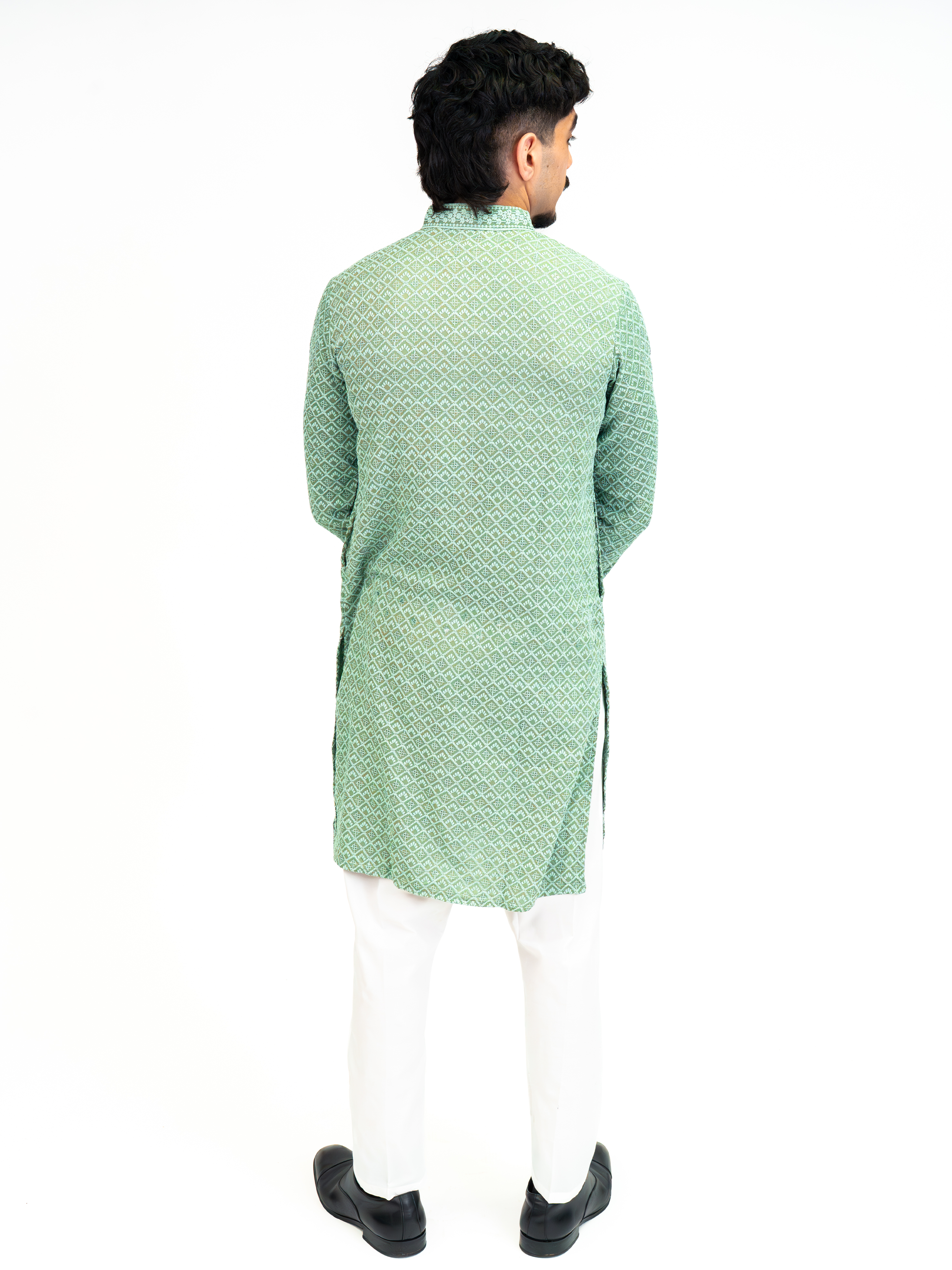 GREEN SAMAR KURTA