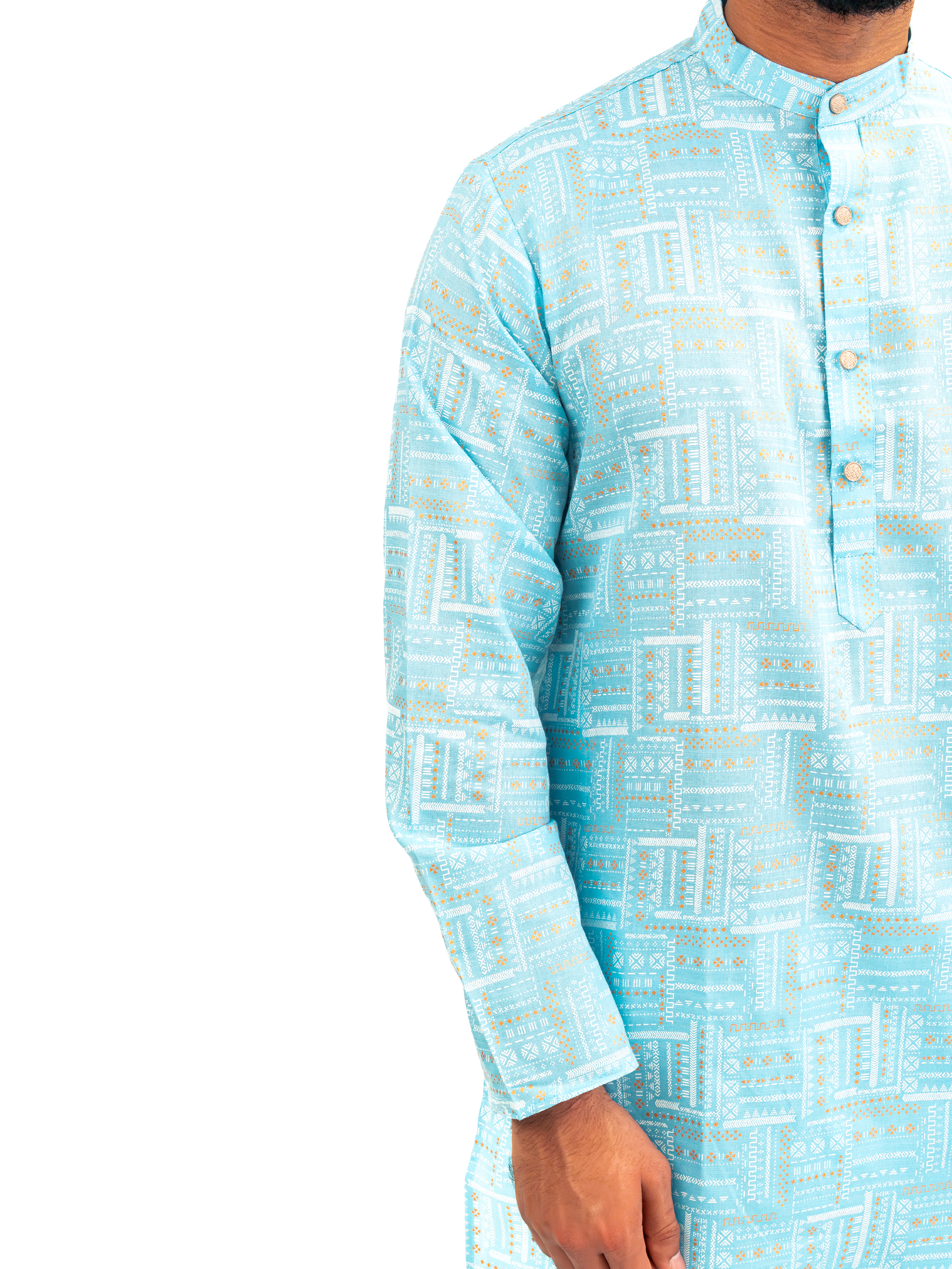 BLUE VIRAT KURTA