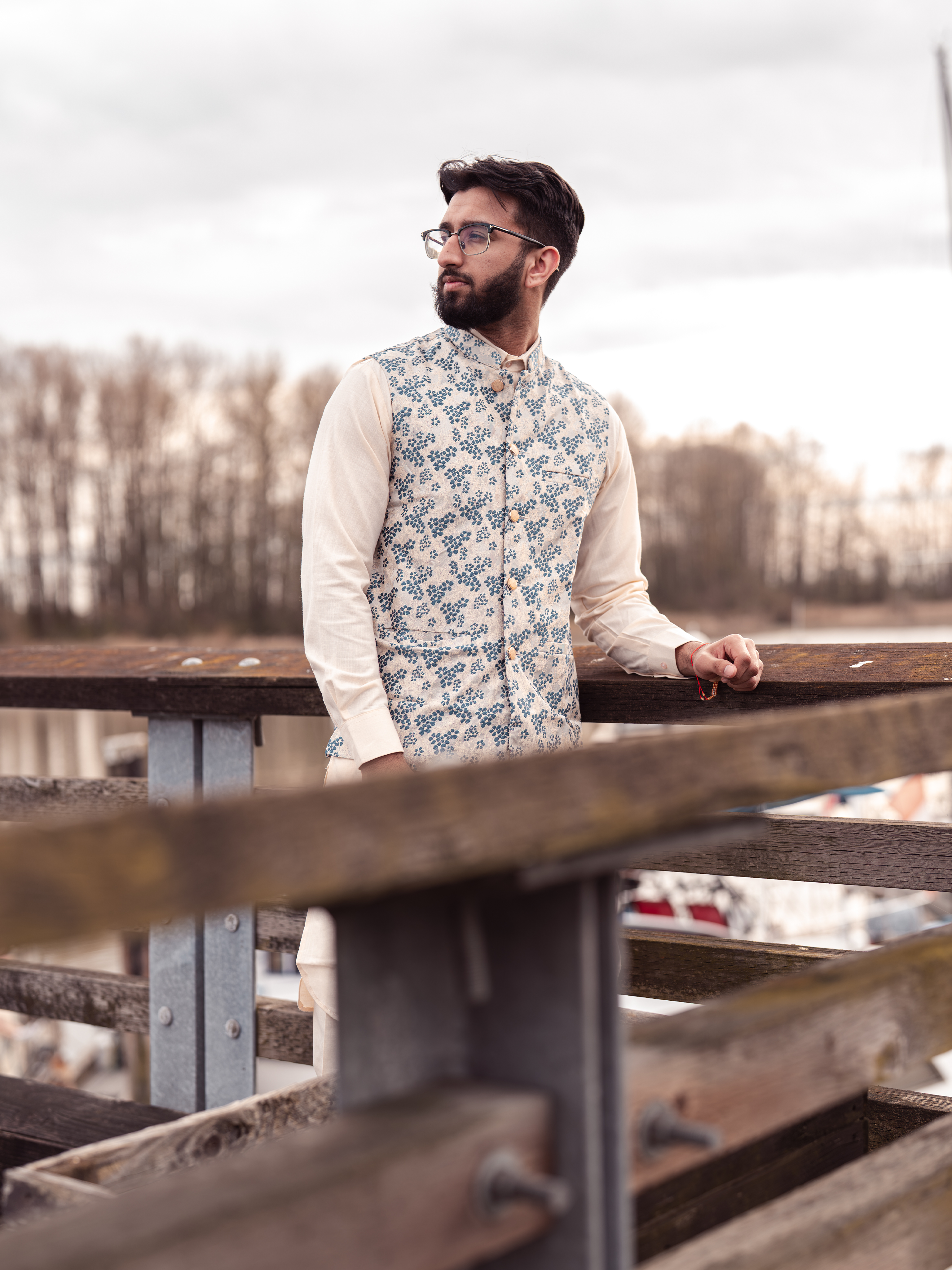 Noah Printed Vest